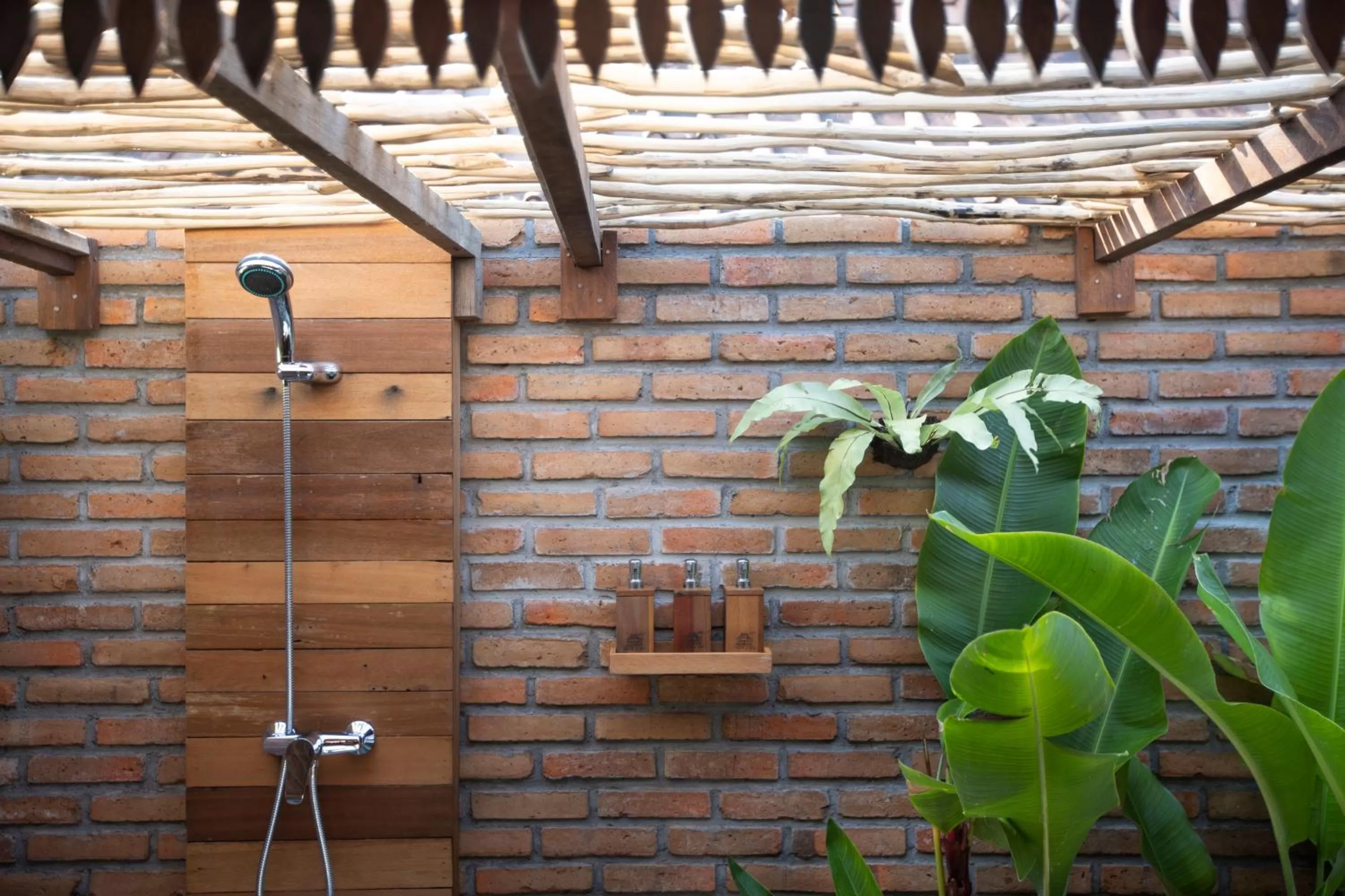Shower in Green Space Villa