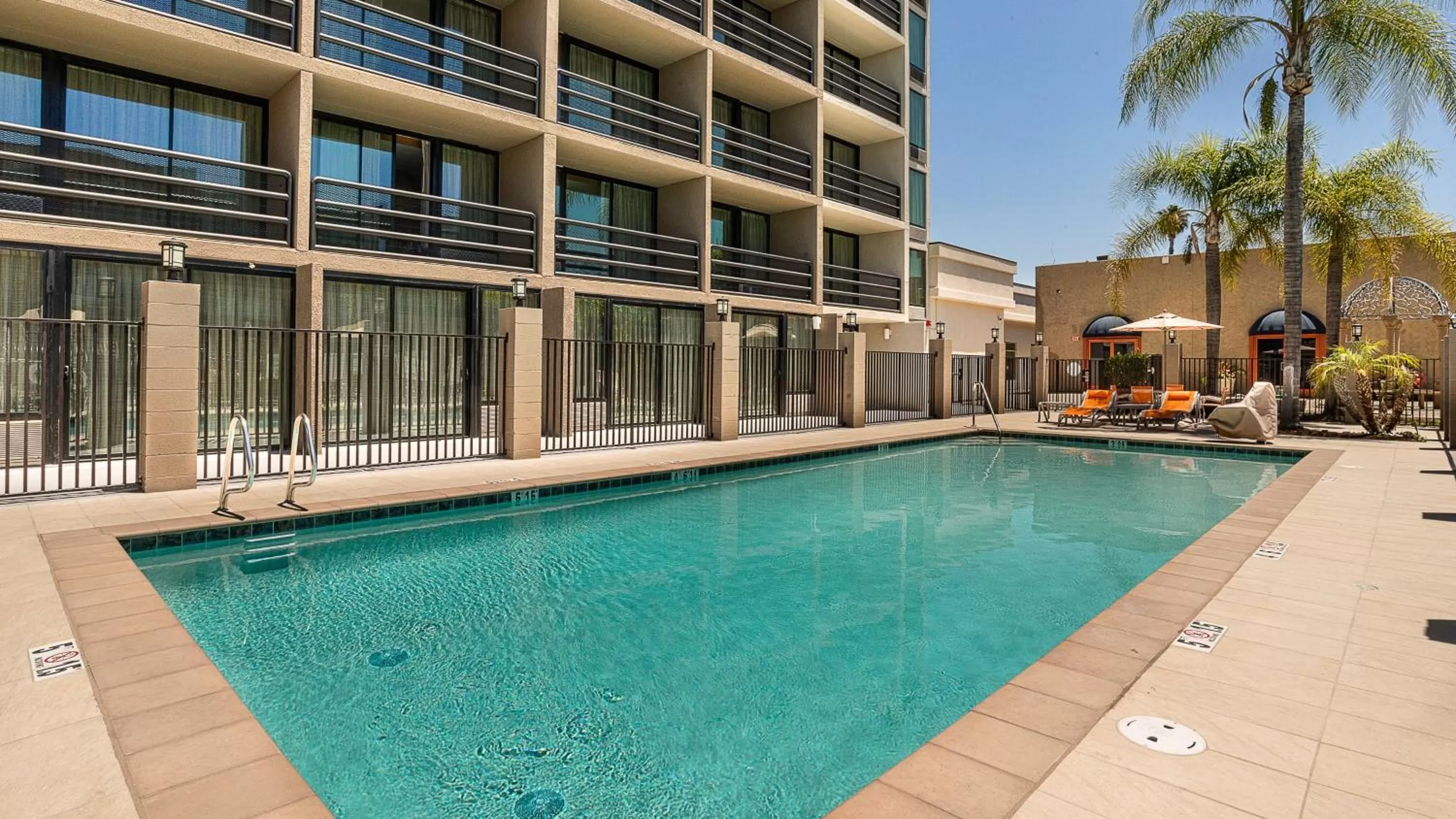 Swimming pool in Holiday Inn Express Fullerton-Anaheim by IHG