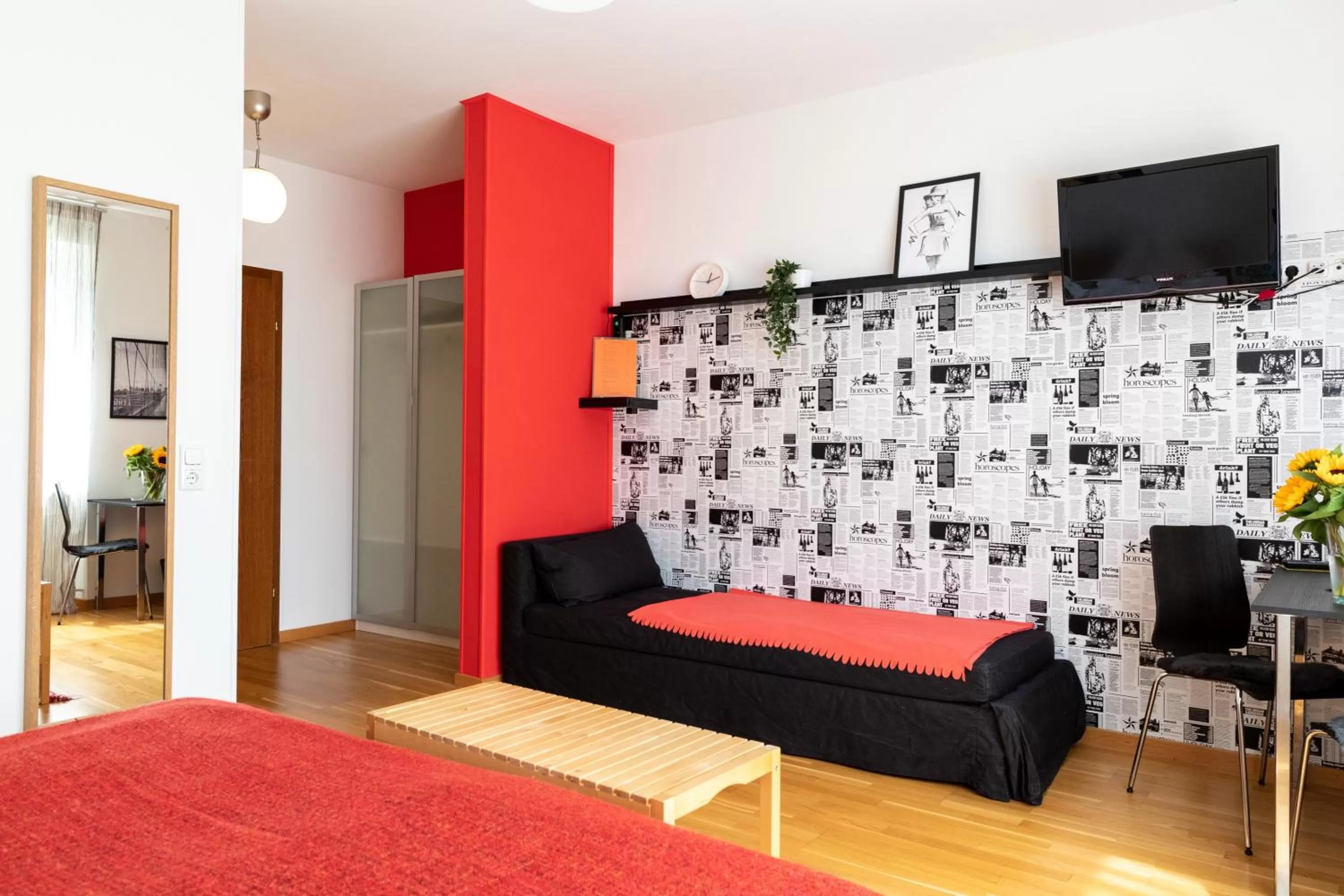 Bed in Scheid´s Hotel – Restaurant