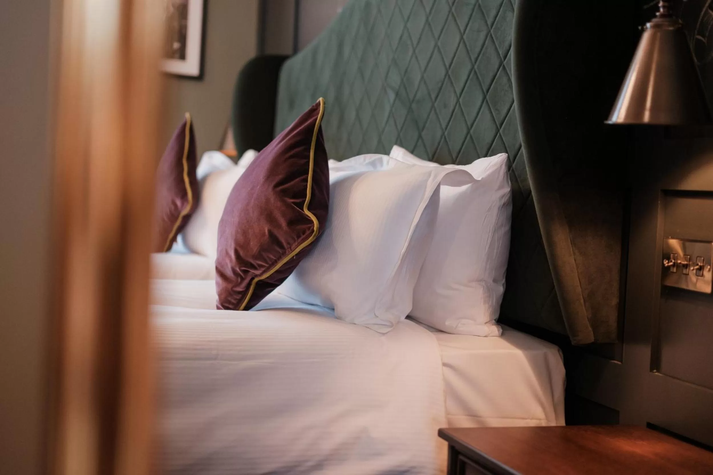 Bed in The Sanctuary House Hotel