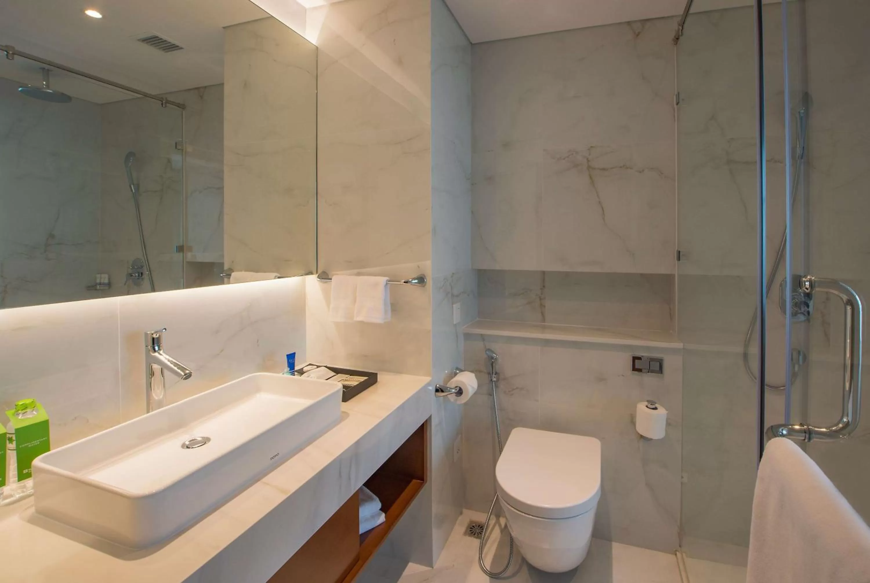 Bathroom in Wyndham Garden Hanoi
