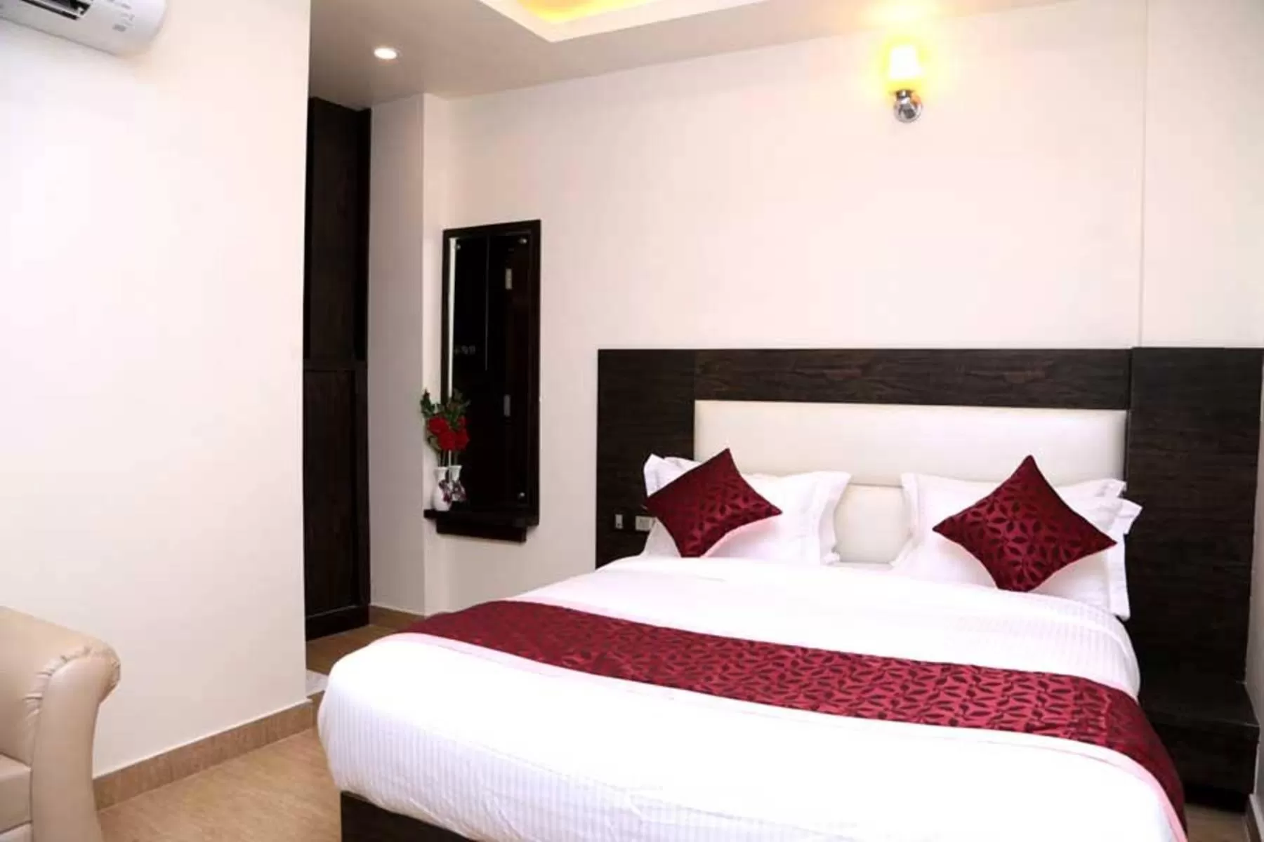 Bed in Hotel Vinayak Lifestyle Hotels