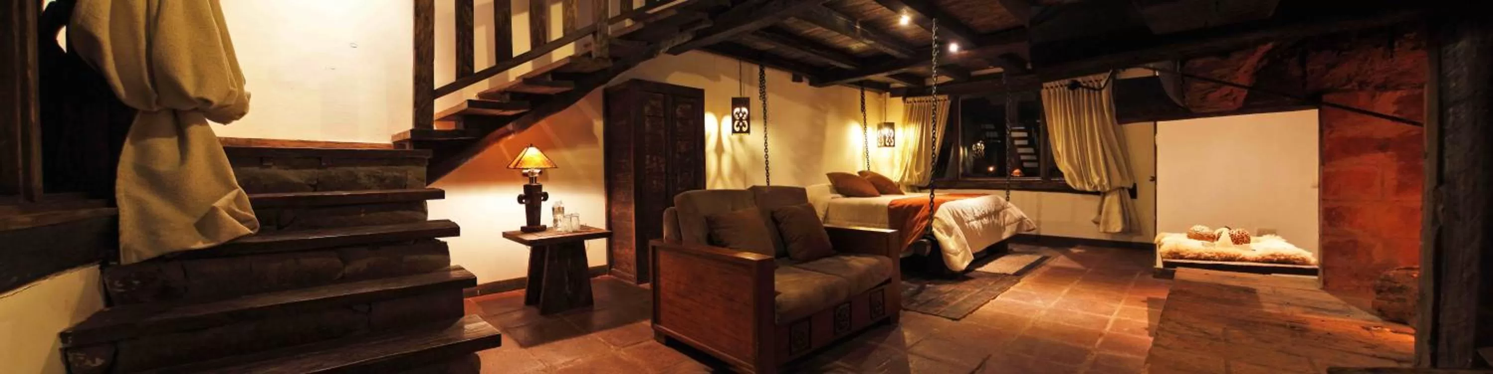 Photo of the whole room, Seating Area in Hacienda Hostería Dos Chorreras