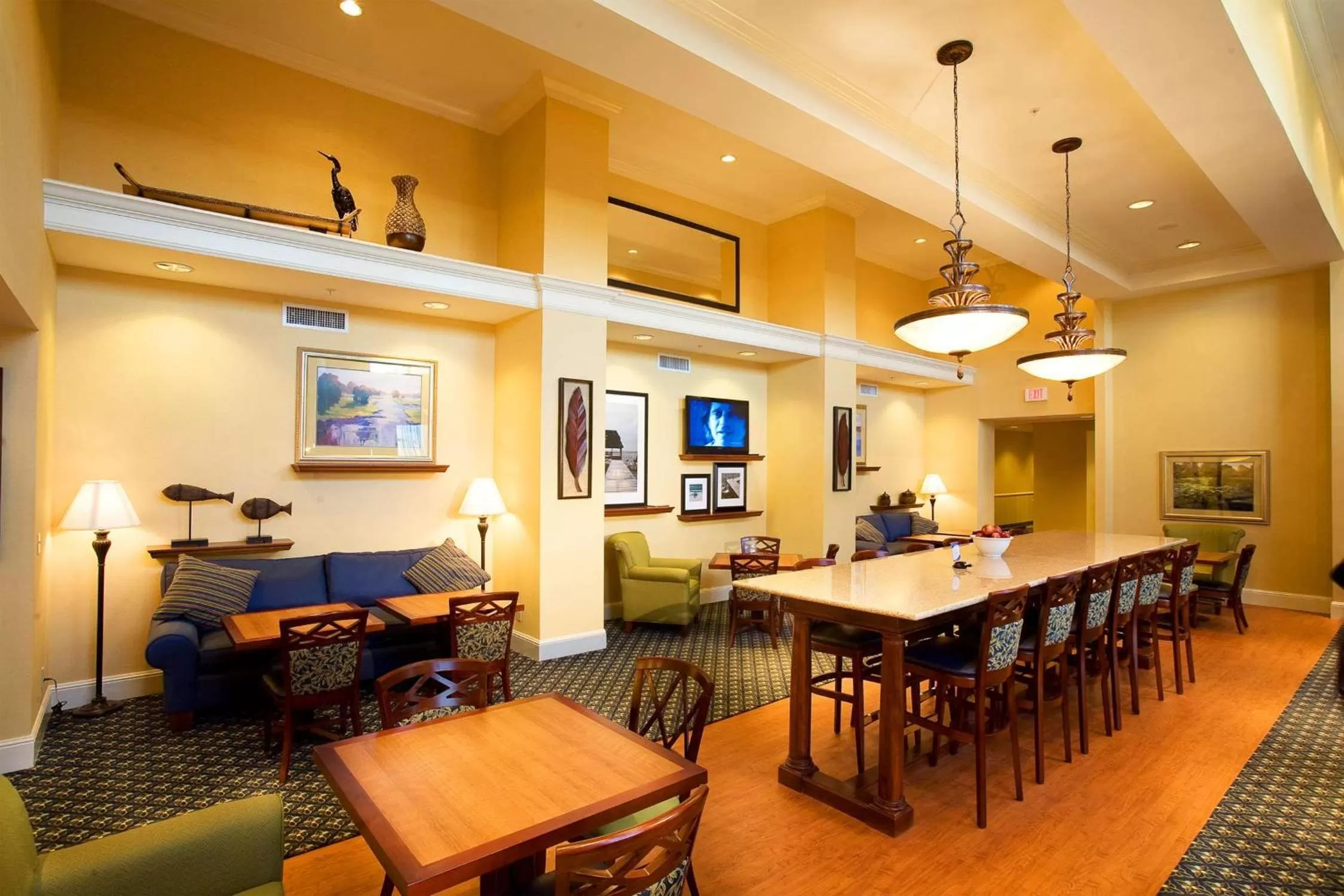 Lobby or reception in Hampton Inn & Suites Lake Wales