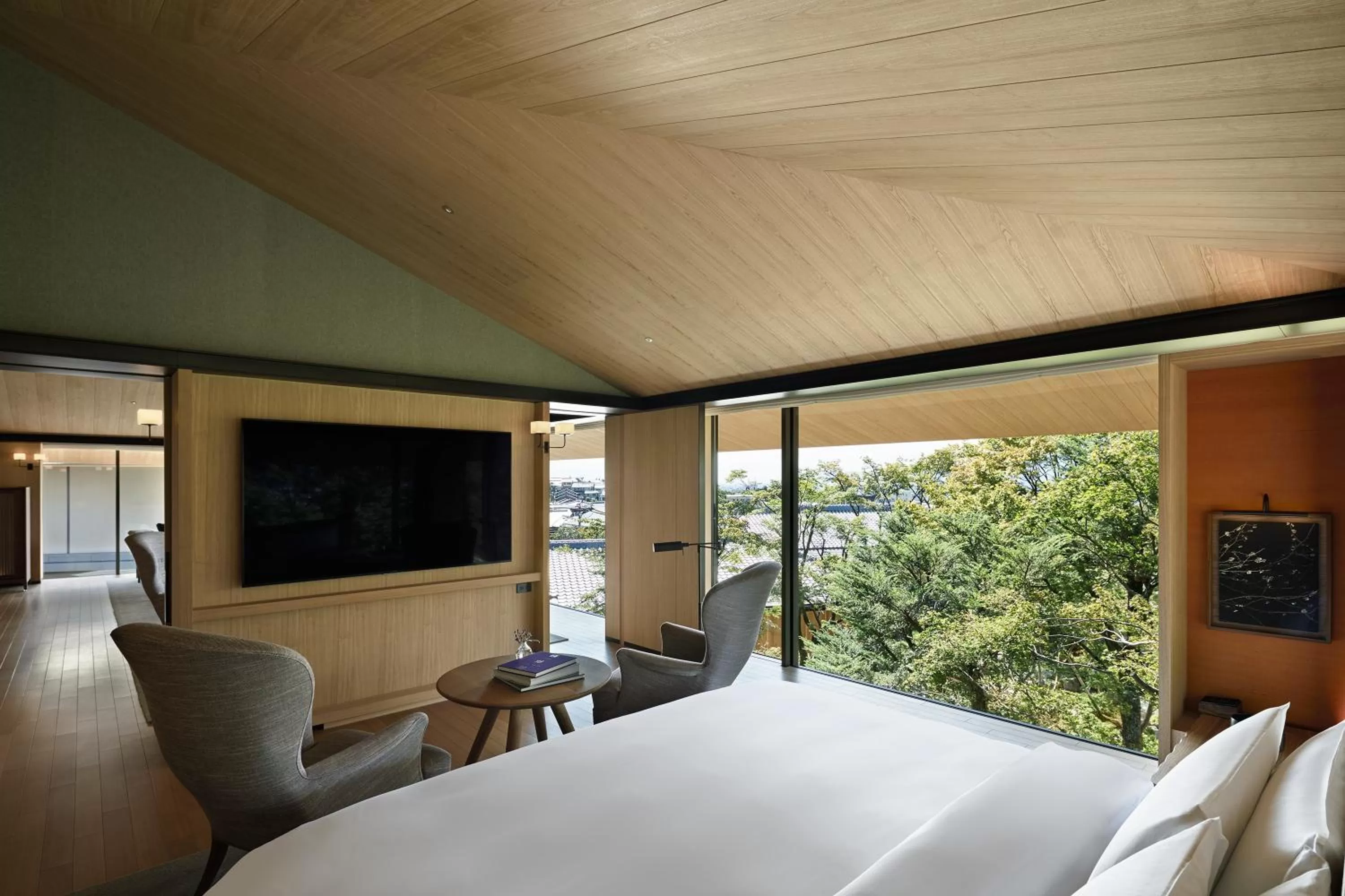 Bedroom, Bed in Park Hyatt Kyoto