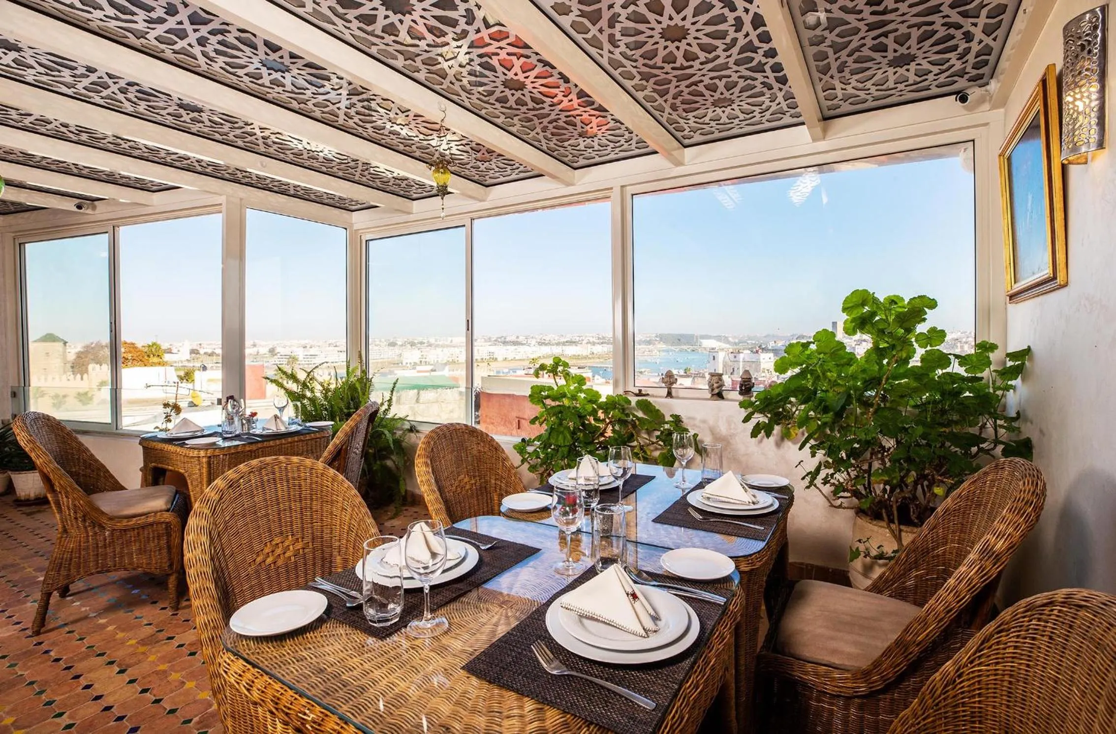 Dining area in Dar Kika Salam By DKS