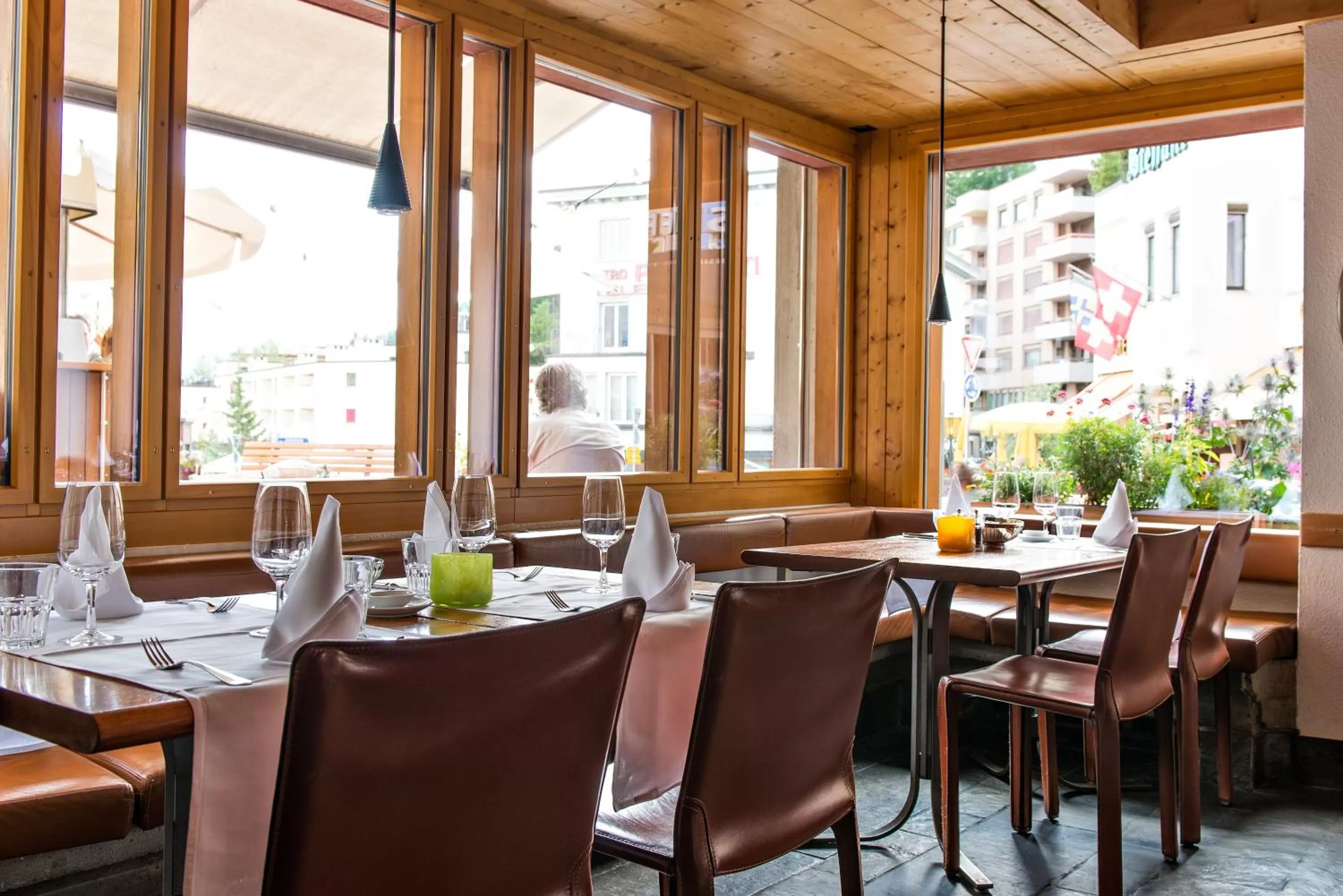 Restaurant/places to eat in Hauser Hotel St. Moritz