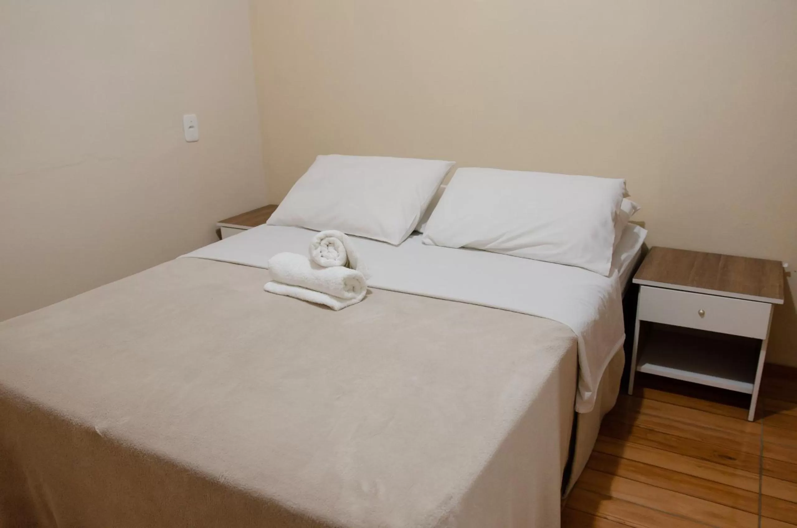 Bed in Pousada Barth