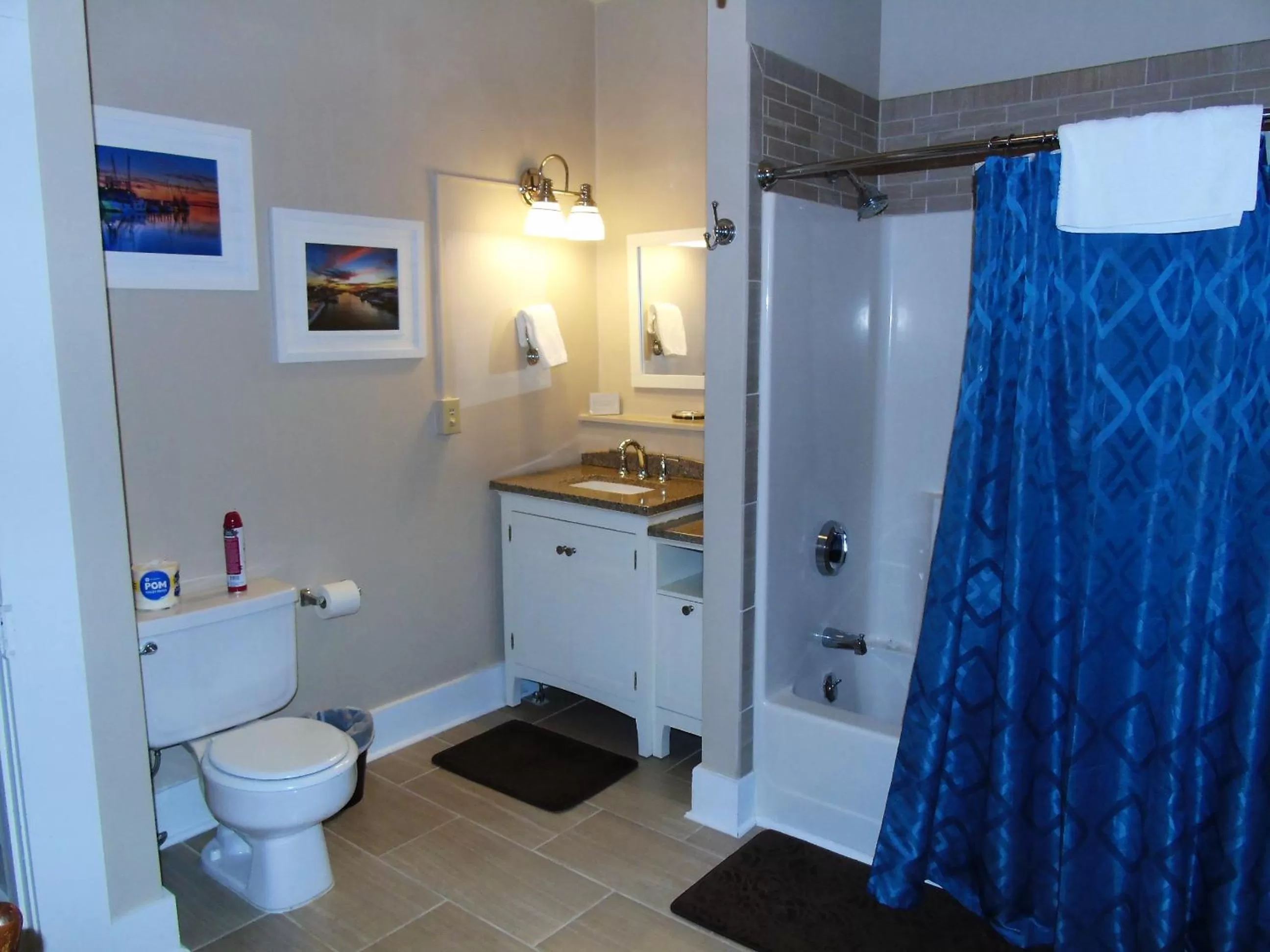 Bathroom in The Charleston Inn Hendersonville NC