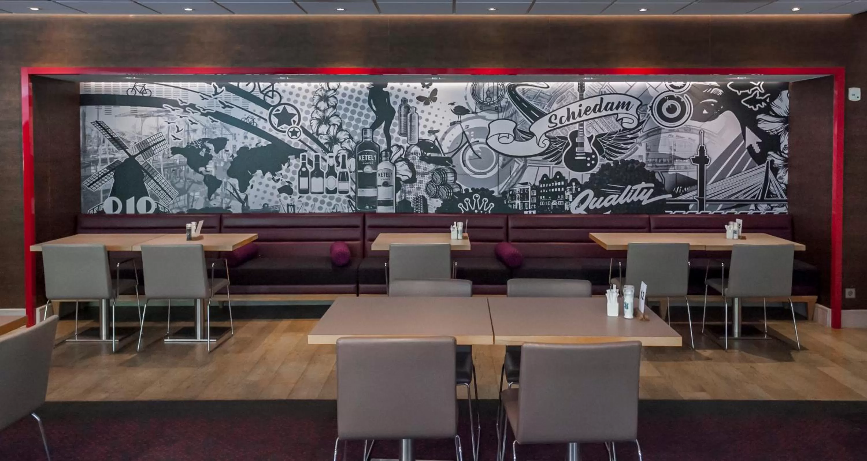 Restaurant/places to eat in Novotel Rotterdam - Schiedam