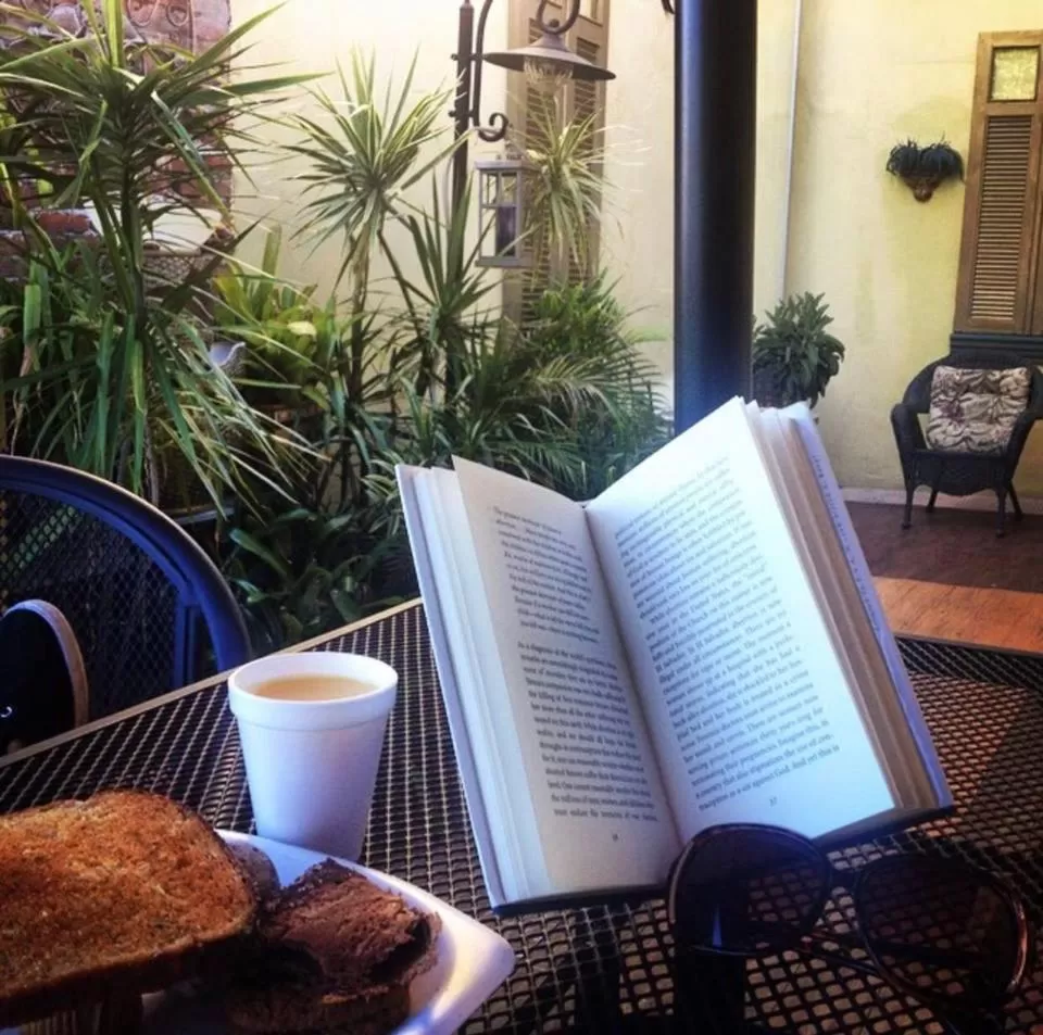 Patio in Boutique Hotel Belgica