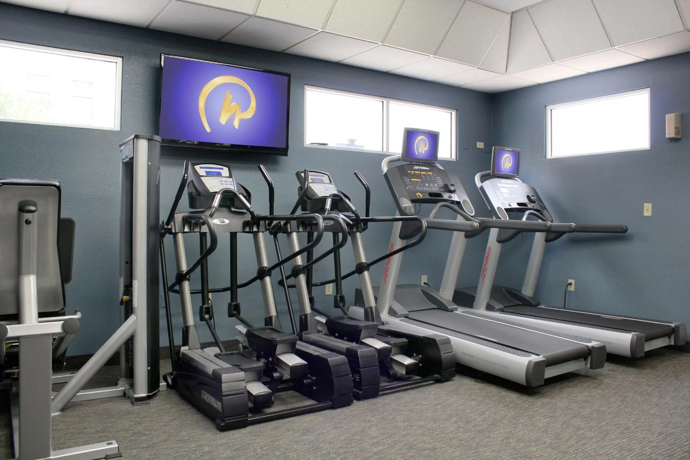 Fitness centre/facilities in Rosen Inn International Near The Parks