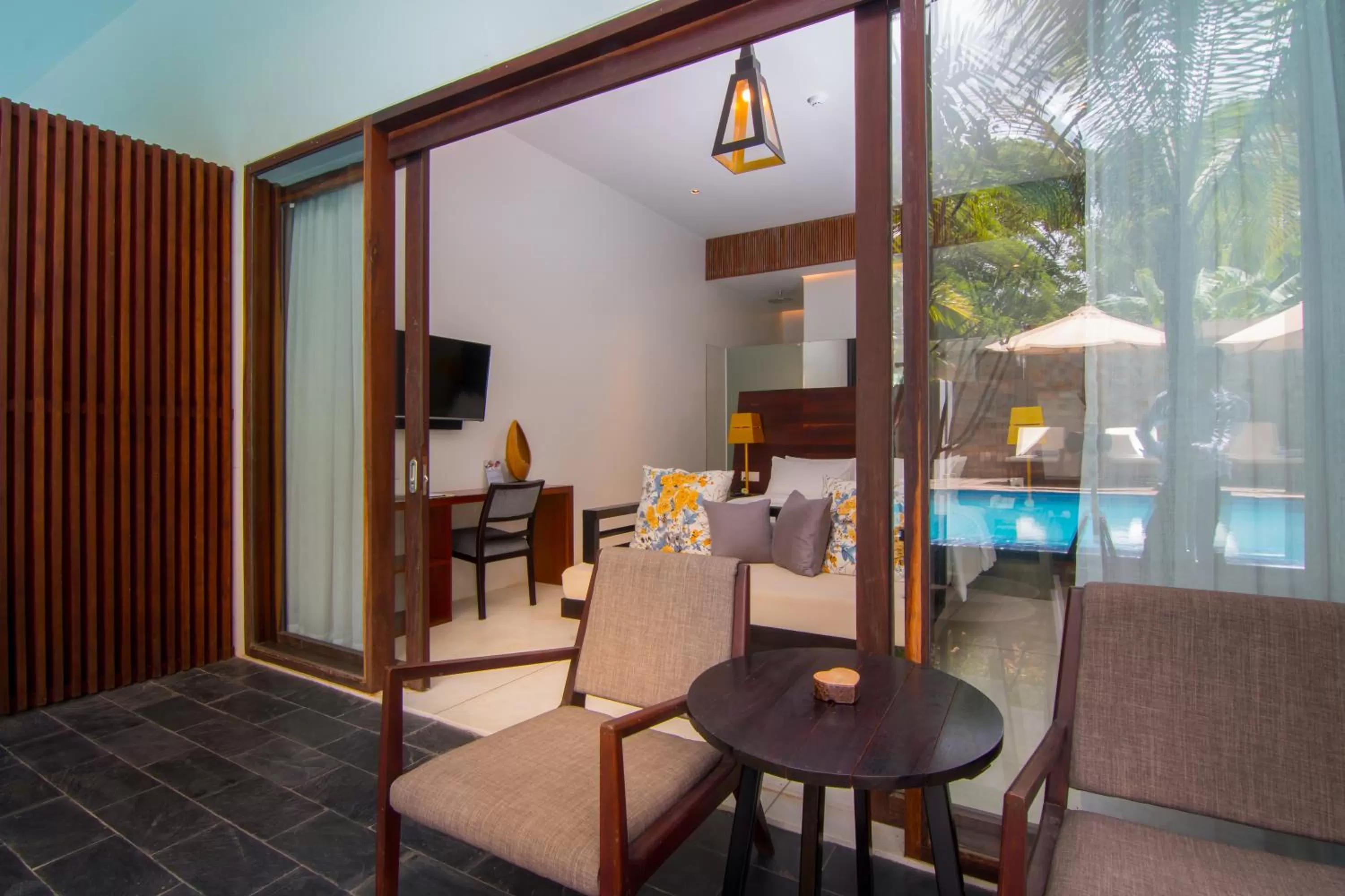 Balcony/Terrace in Apsara Residence Hotel