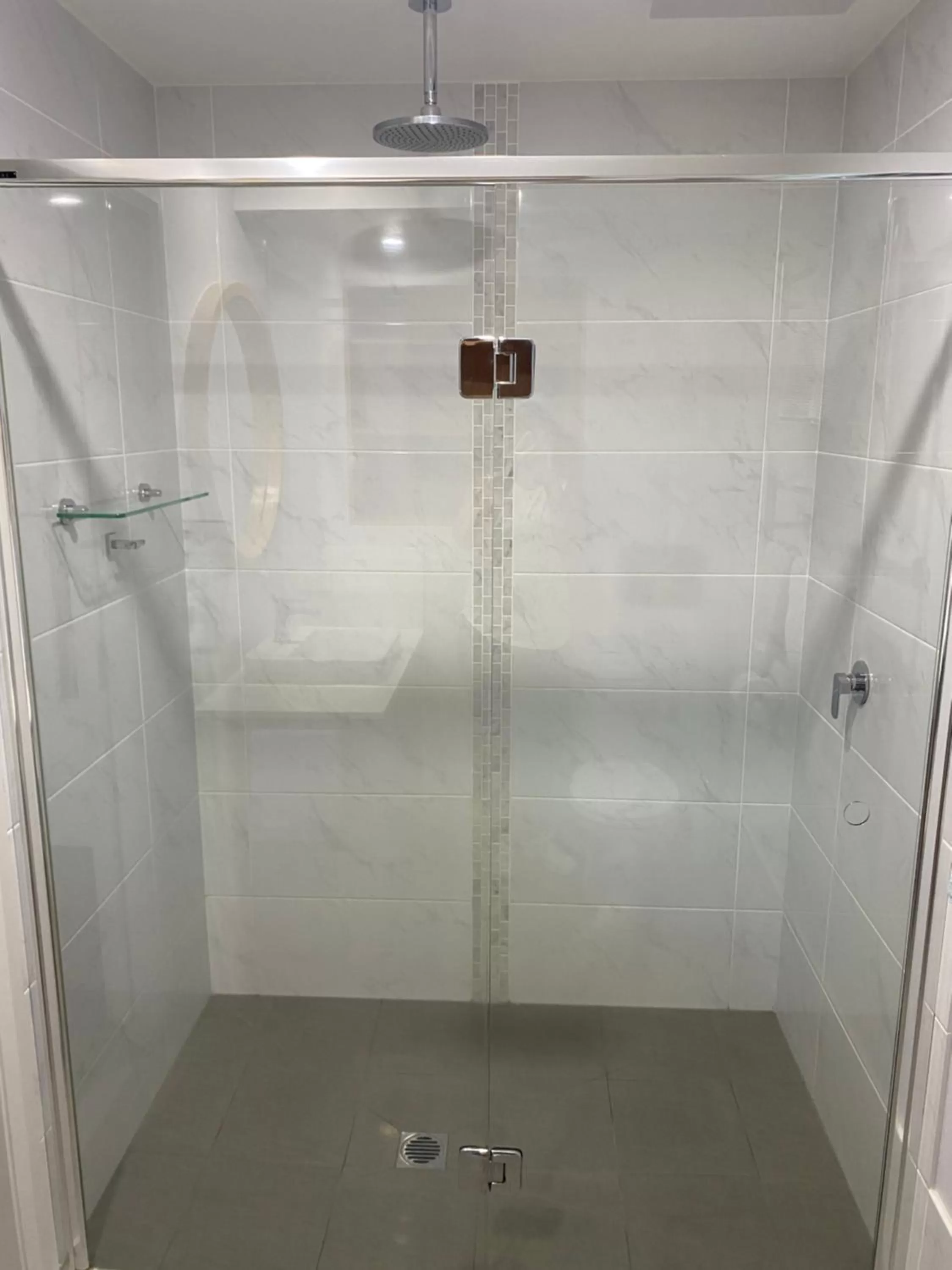 Shower in Merimbula Lake Apartments