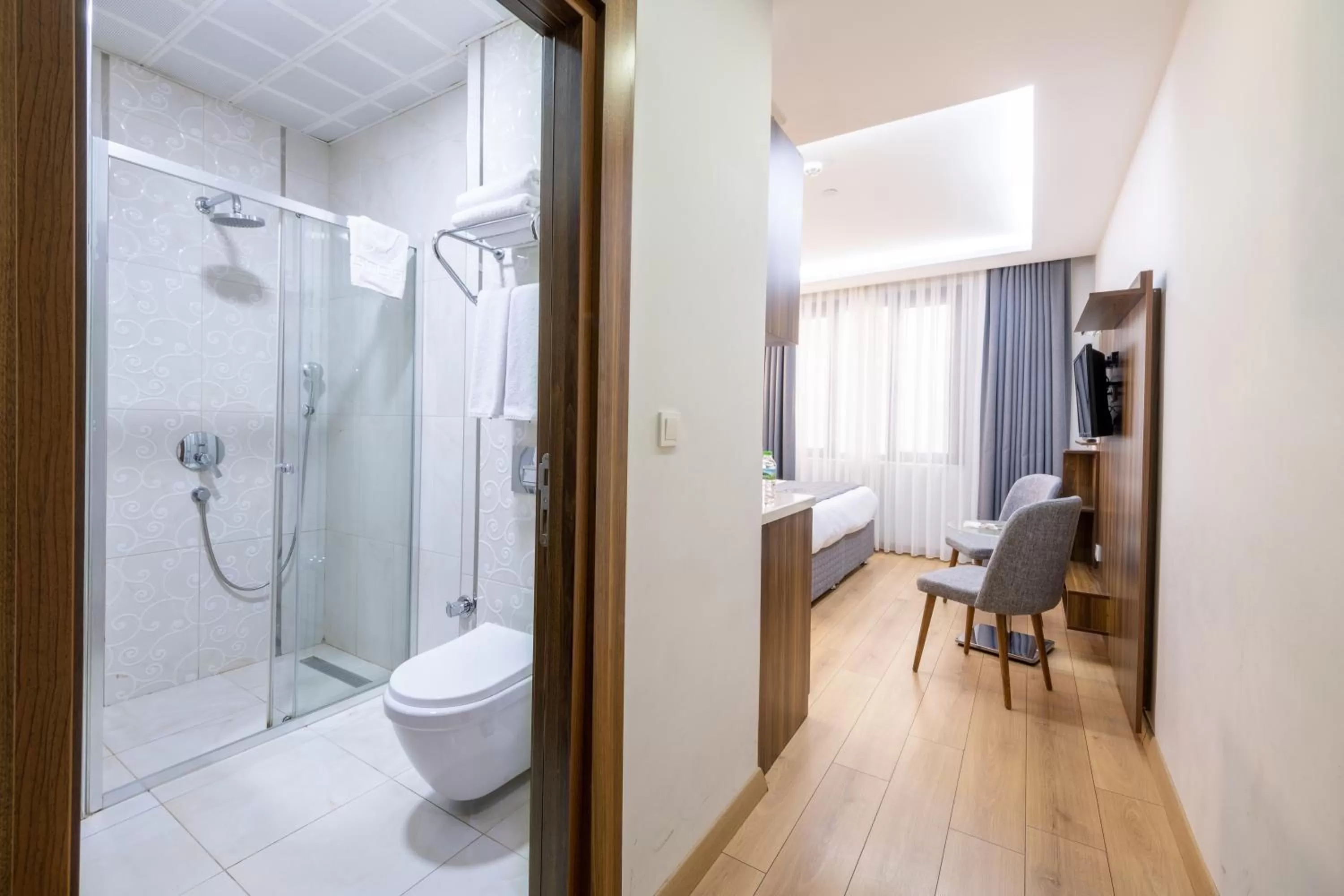 Shower, Bathroom in Beyzas Hotels & Suites