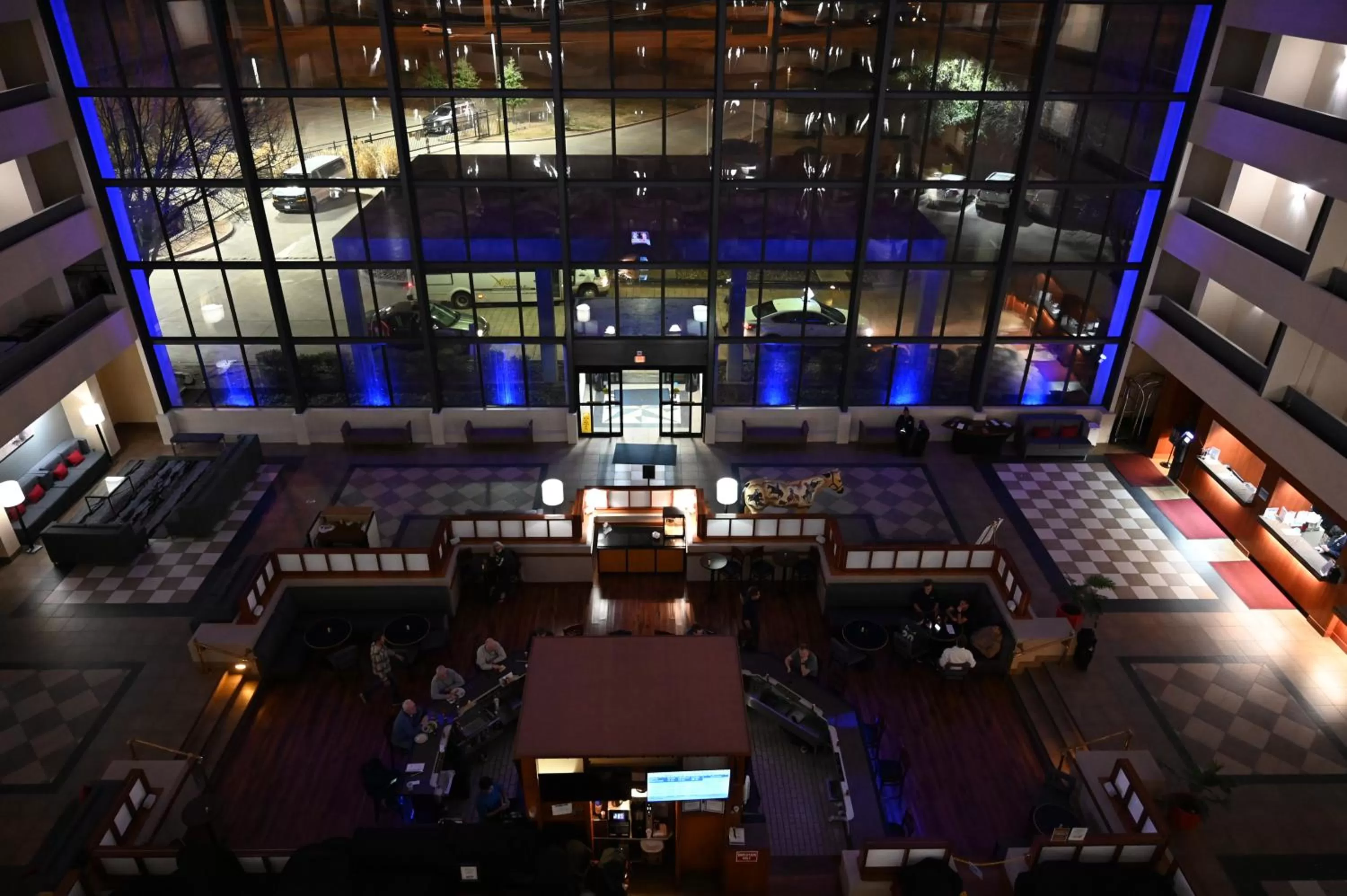 Lobby or reception in Atrium Hotel and Suites DFW Airport