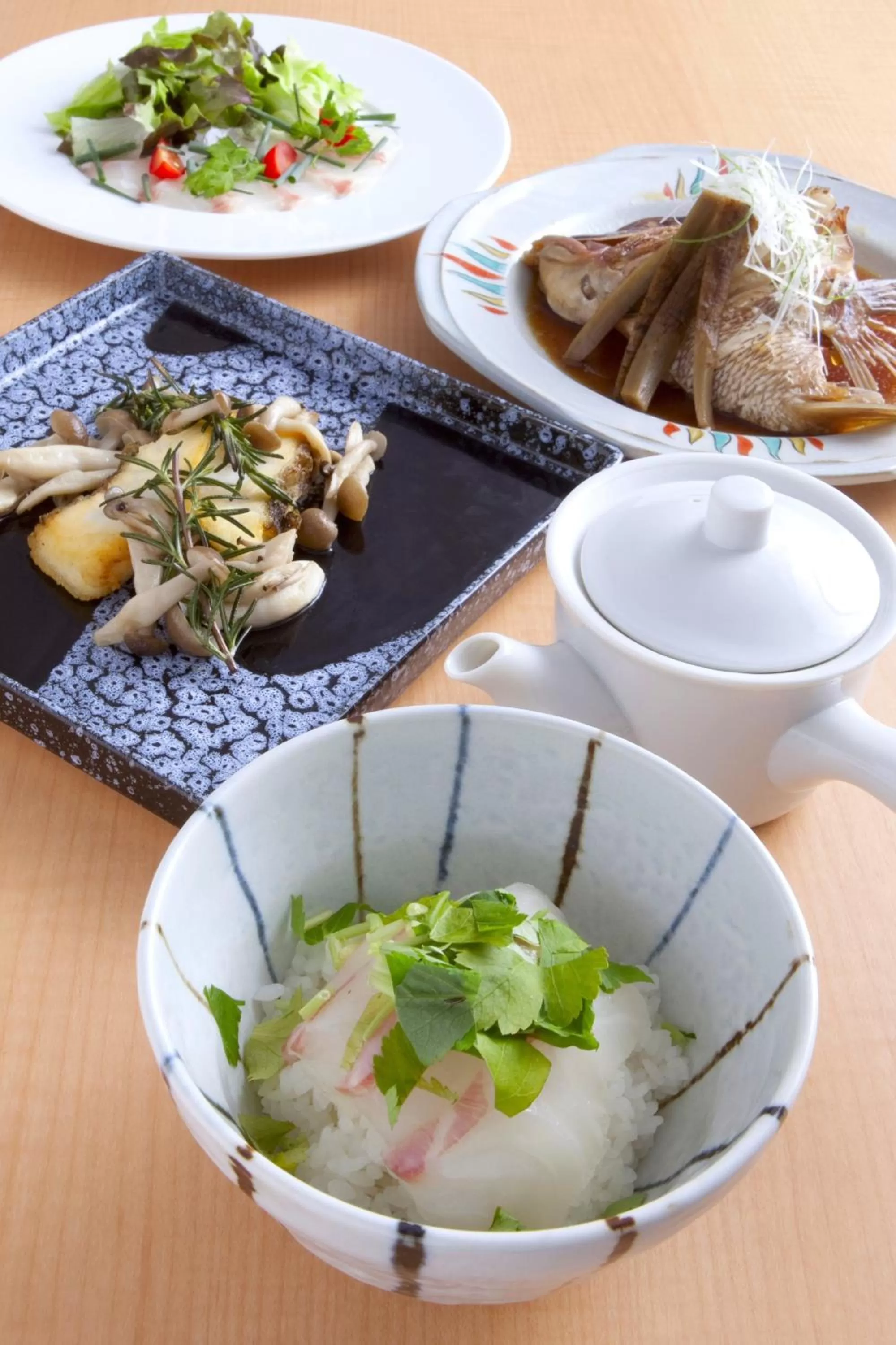 Food close-up in Hotel Port Plaza Chiba