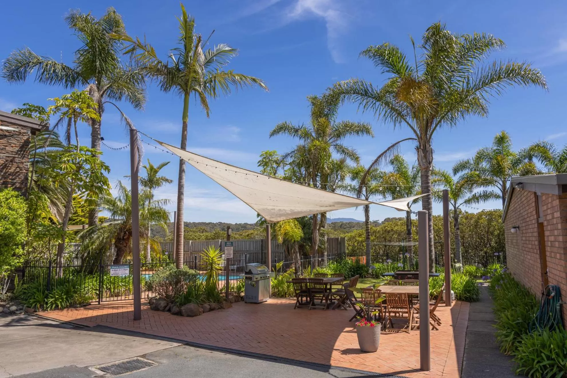 BBQ facilities in The Anchorage Bermagui