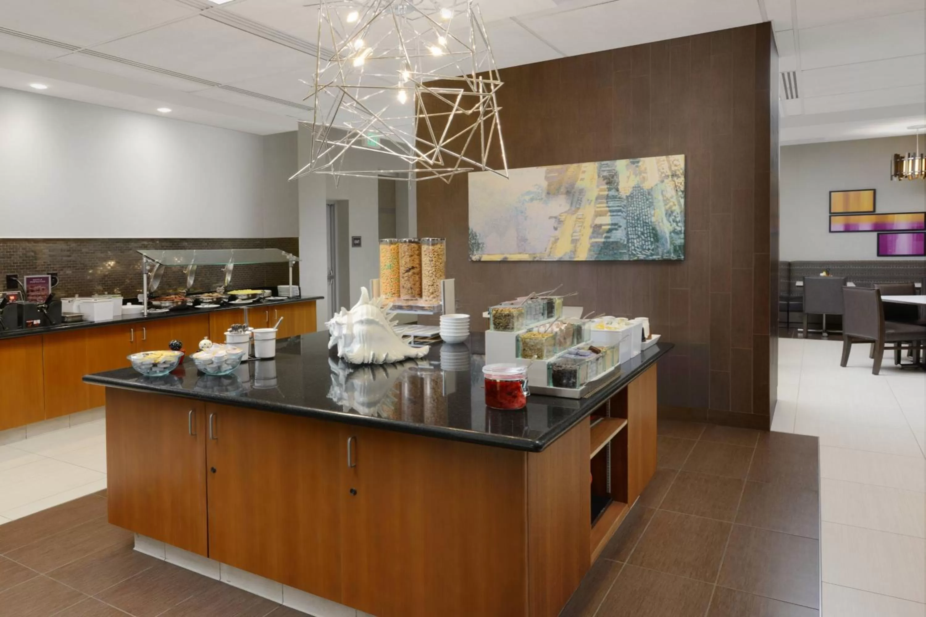 Breakfast in Residence Inn Long Beach Downtown