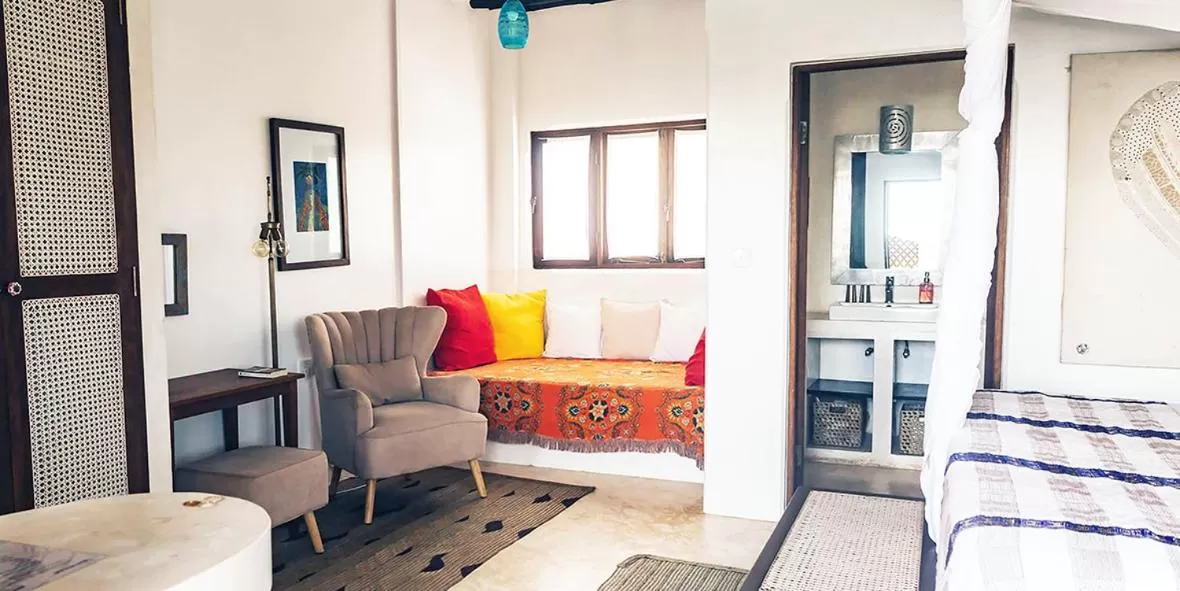 Photo of the whole room, Seating Area in Jua House