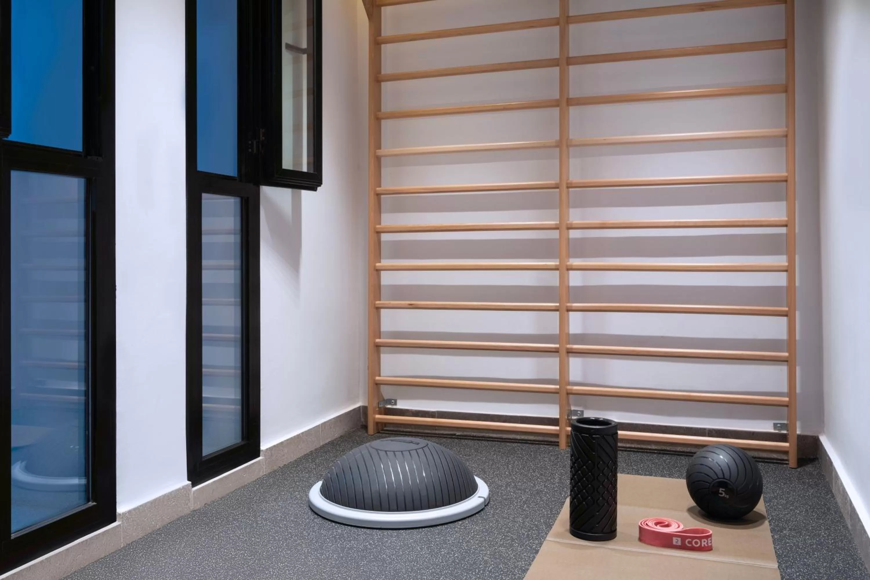 Fitness centre/facilities in Tunis Marriott Hotel