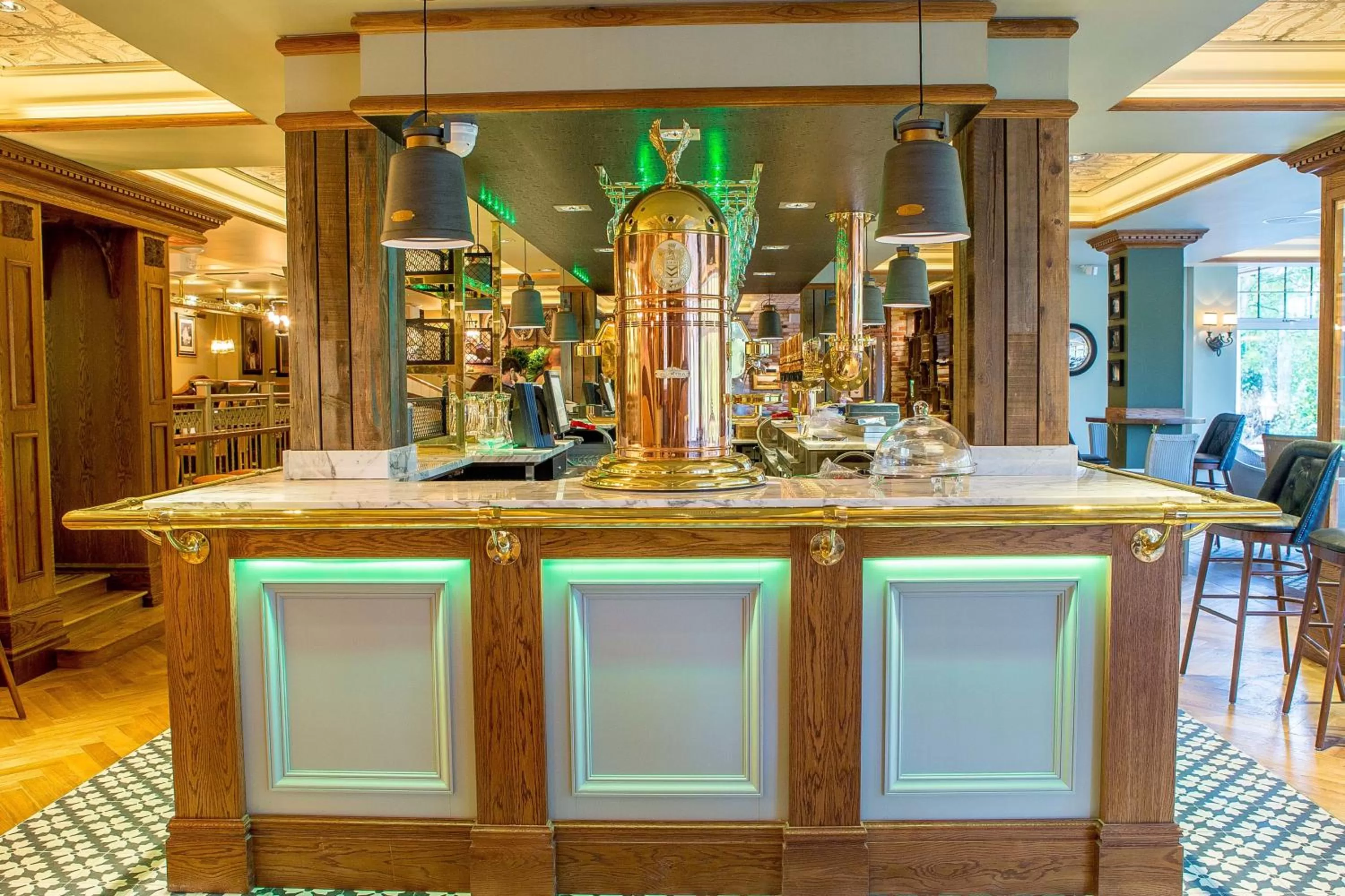 Lounge or bar in Busby Hotel