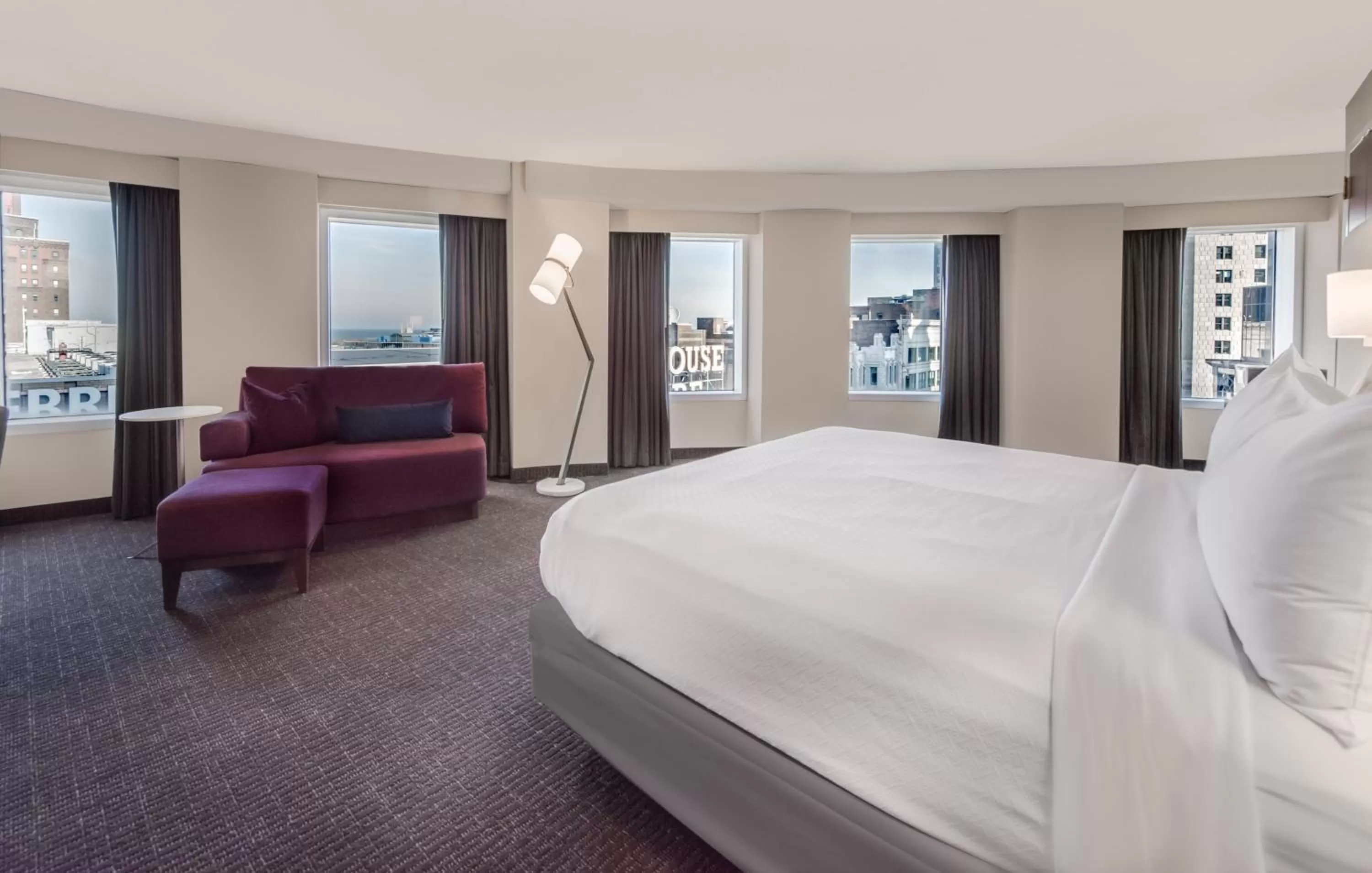 Photo of the whole room, Bed in Crowne Plaza Cleveland at Playhouse Square by IHG