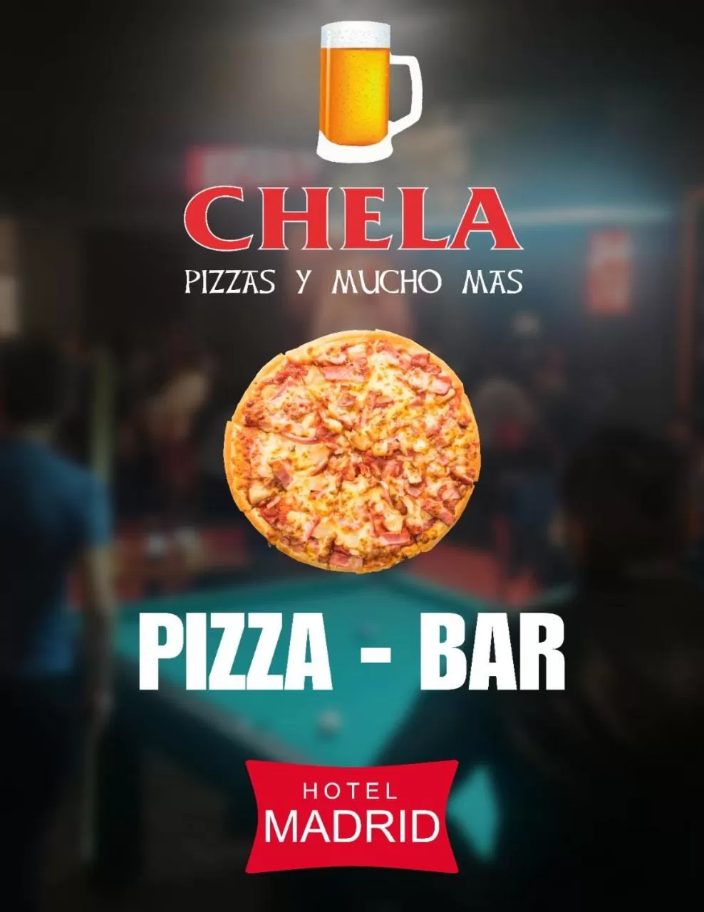 Food, Property Logo/Sign in Hotel Madrid