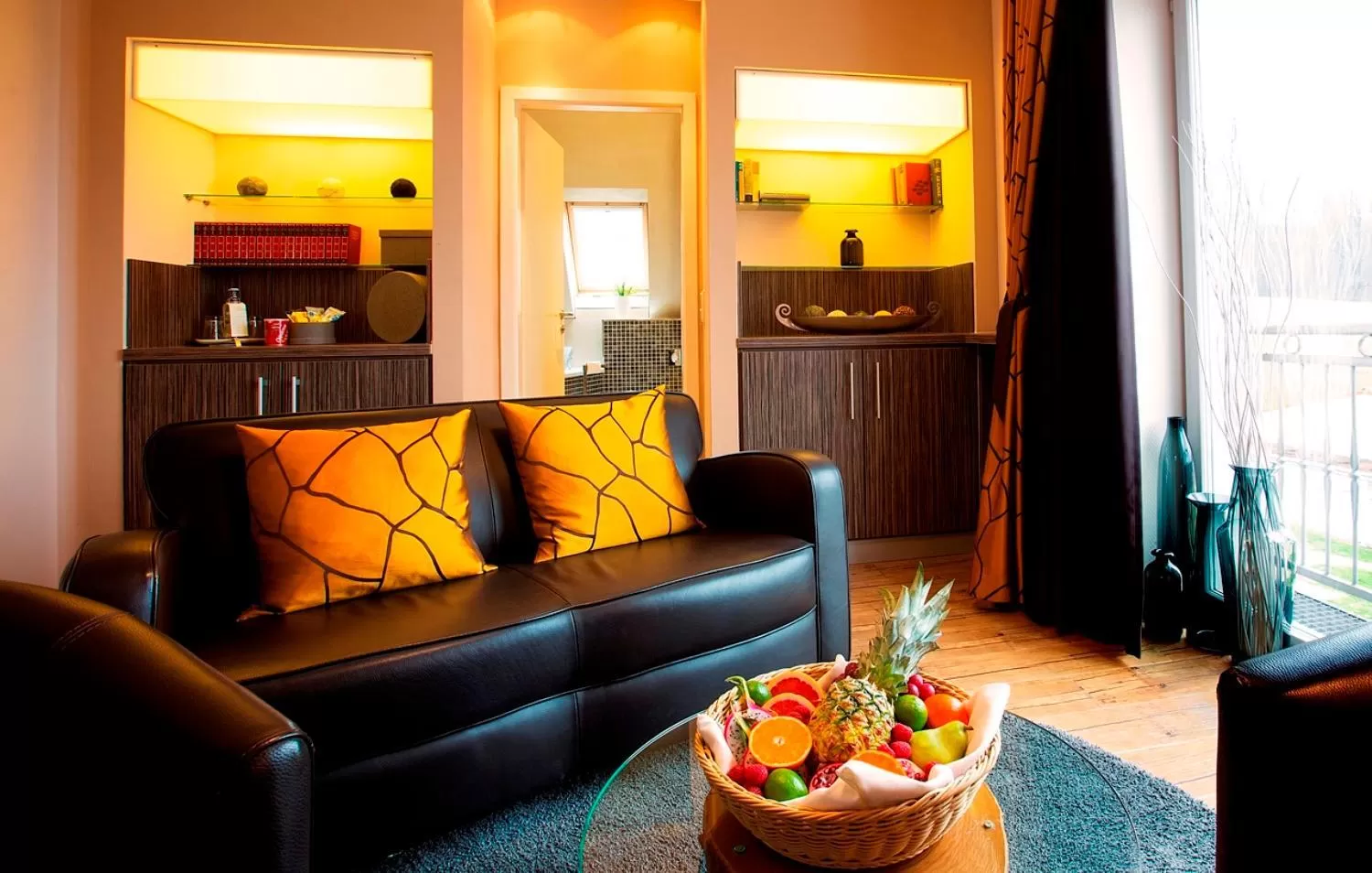 Living room in REGIOHOTEL Berghotel Ilsenburg - #Panoramablick #Wellness #Wallbox #GroßesAbendbuffet