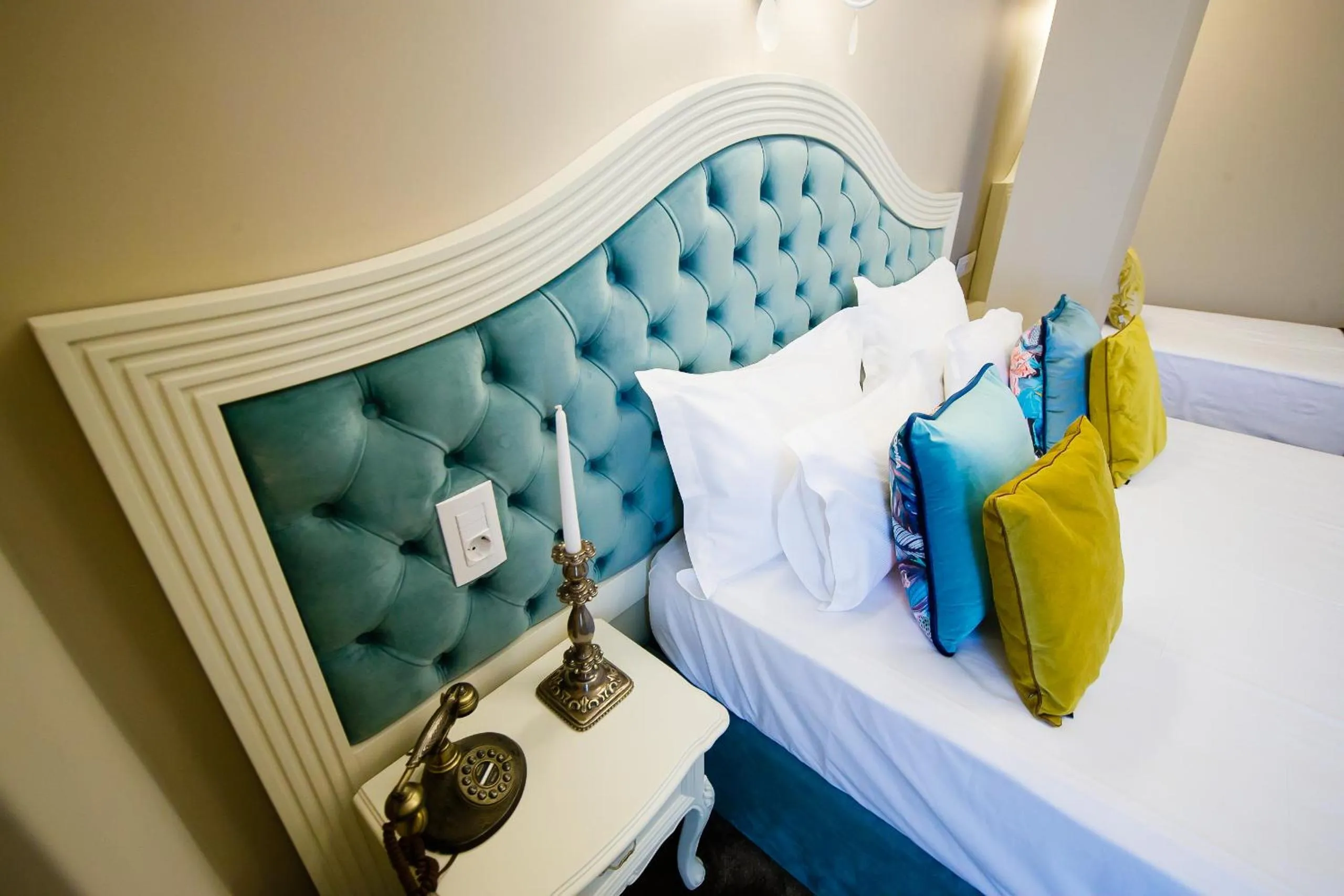 Bed in Grand Hotel Traian