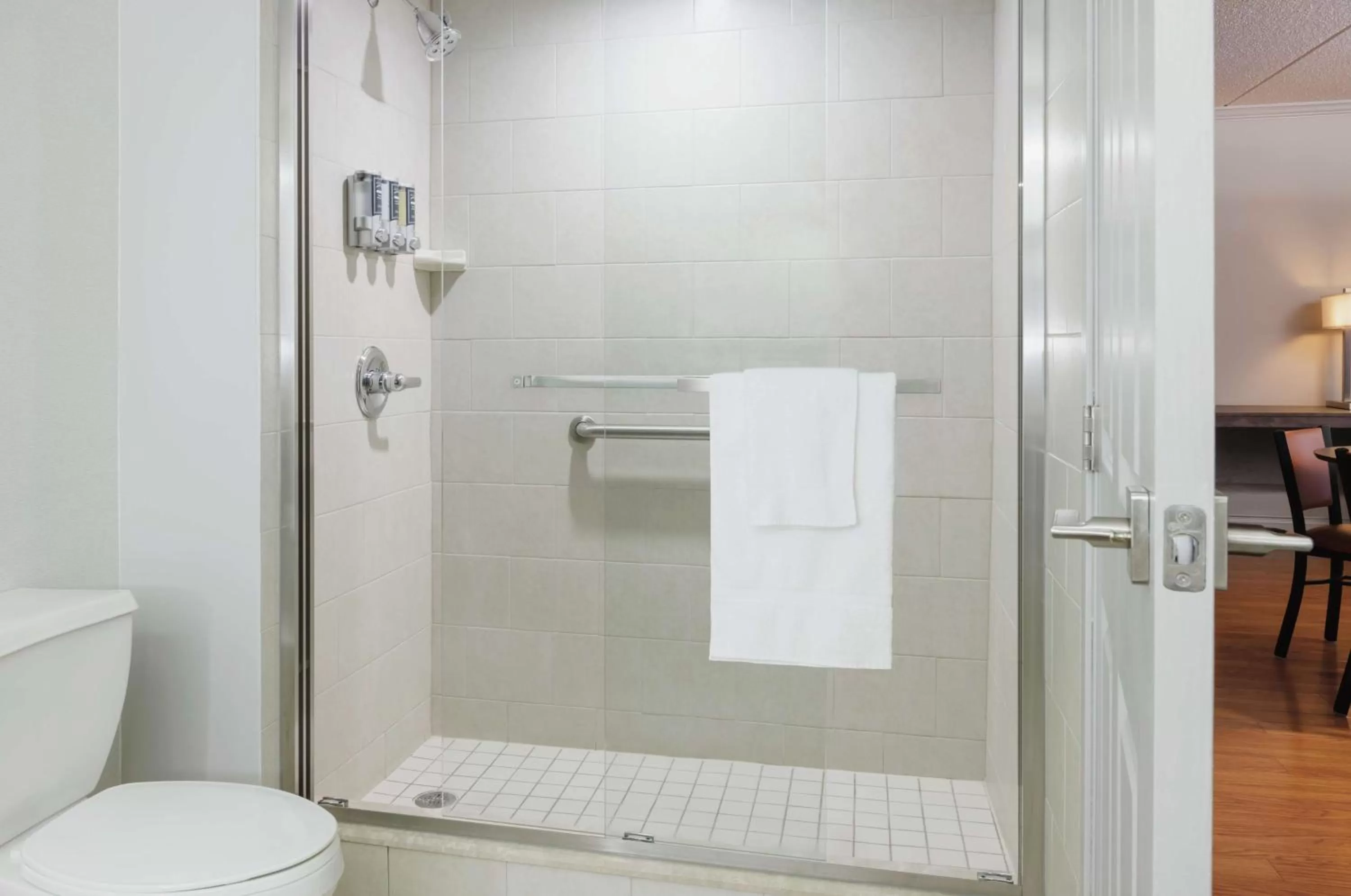 Bathroom in Hotel Trilogy Albany Airport, Tapestry Collection by Hilton