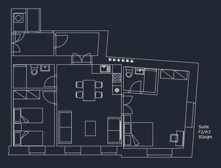 Two-Bedroom Suite in Letna Garden Suites Two-Bedroom Suite in Letna Garden Suites