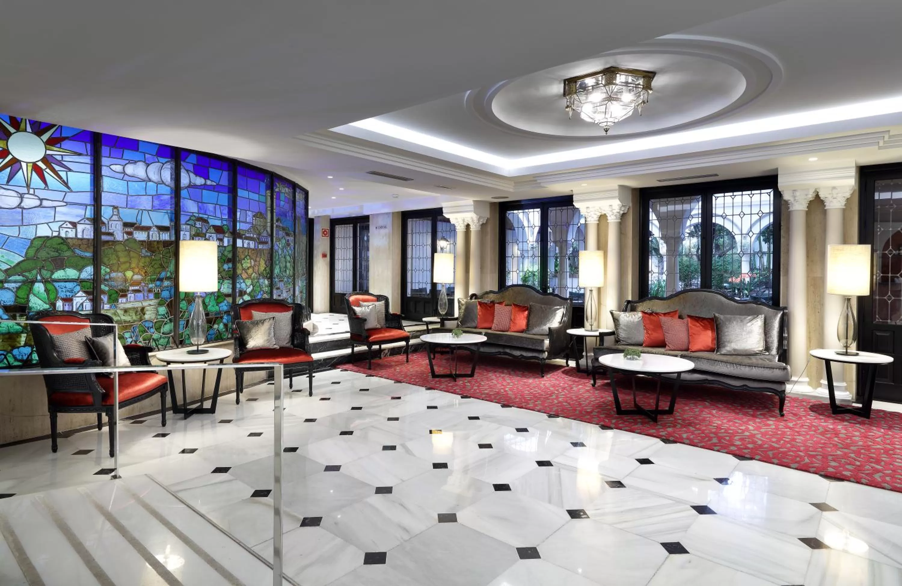 Lobby or reception in Eurostars Conquistador