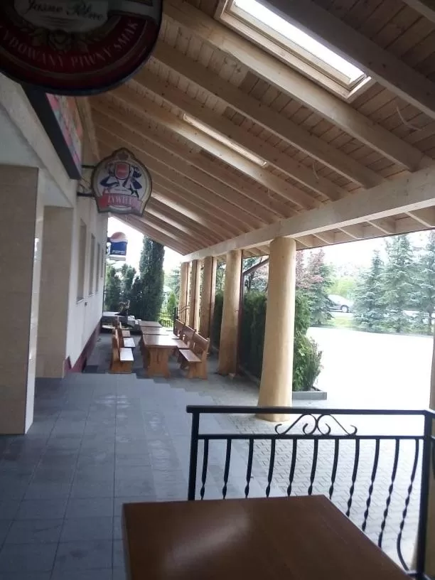 Balcony/Terrace in Zajazd Pod Jesionami