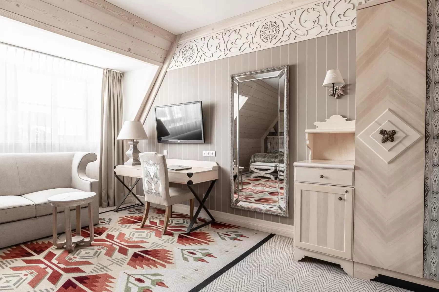 Seating area in Aries Hotel & SPA Zakopane