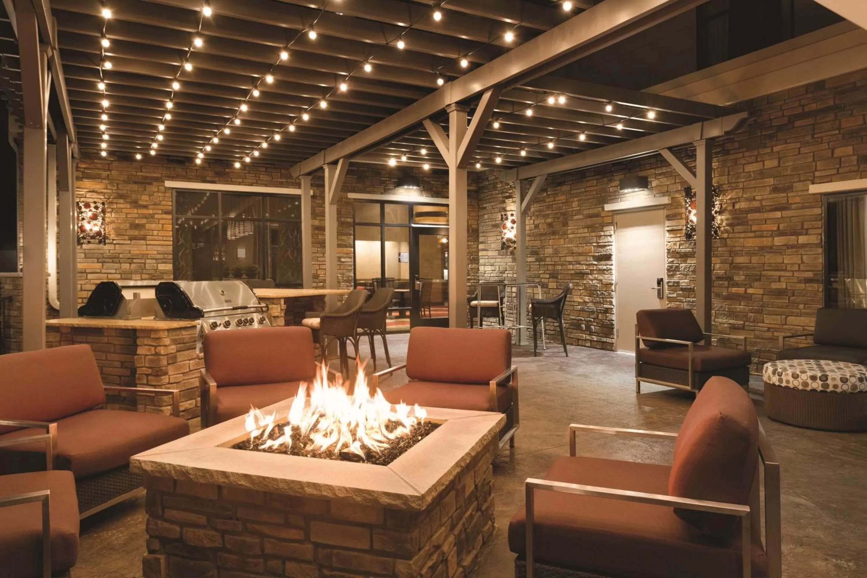 Patio in Homewood Suites by Hilton West Des Moines/SW Mall Area