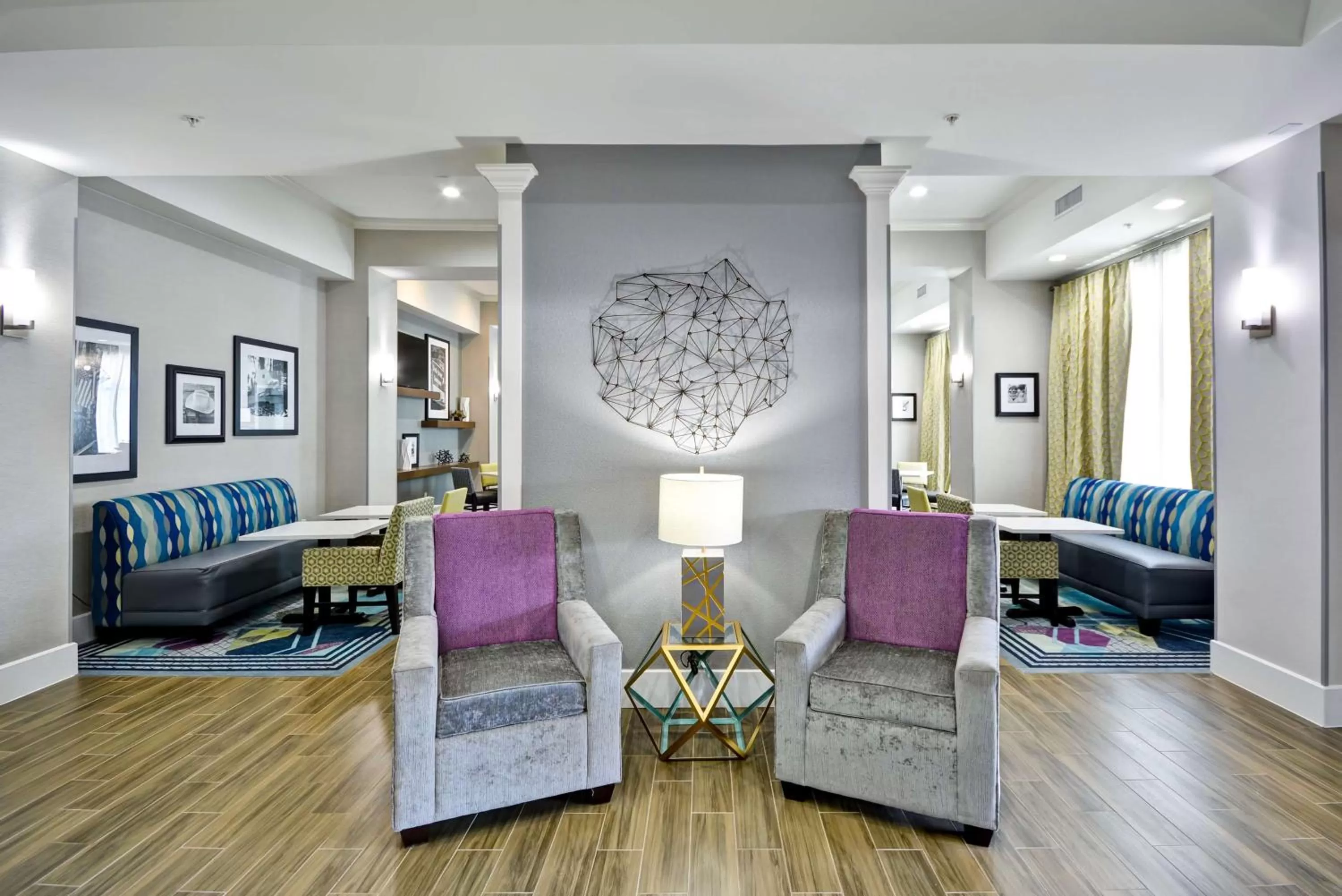 Lobby or reception in Hampton Inn Kyle