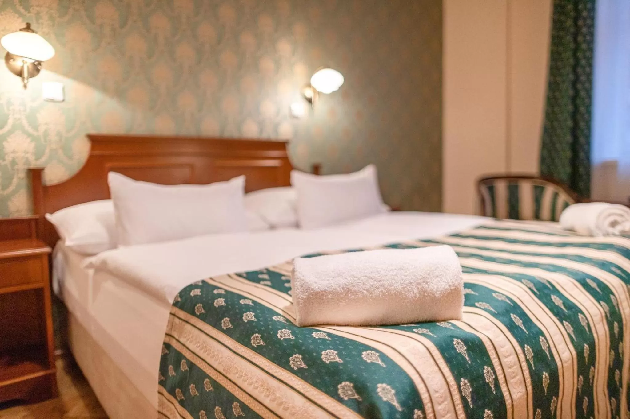 Bedroom in Hotel Meteor Plaza Prague