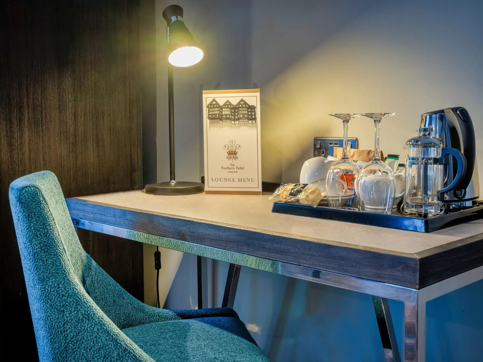 Coffee/tea facilities in The Feathers Hotel