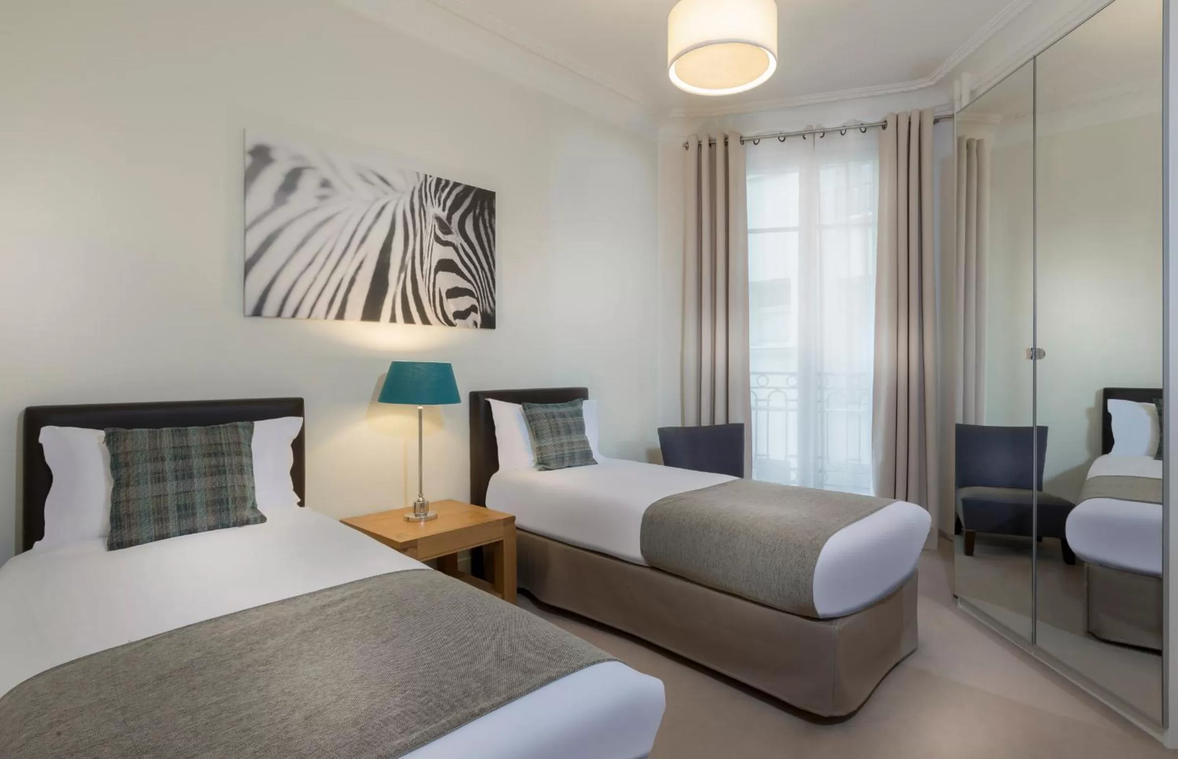 Bedroom, Bed in Résidence Charles Floquet