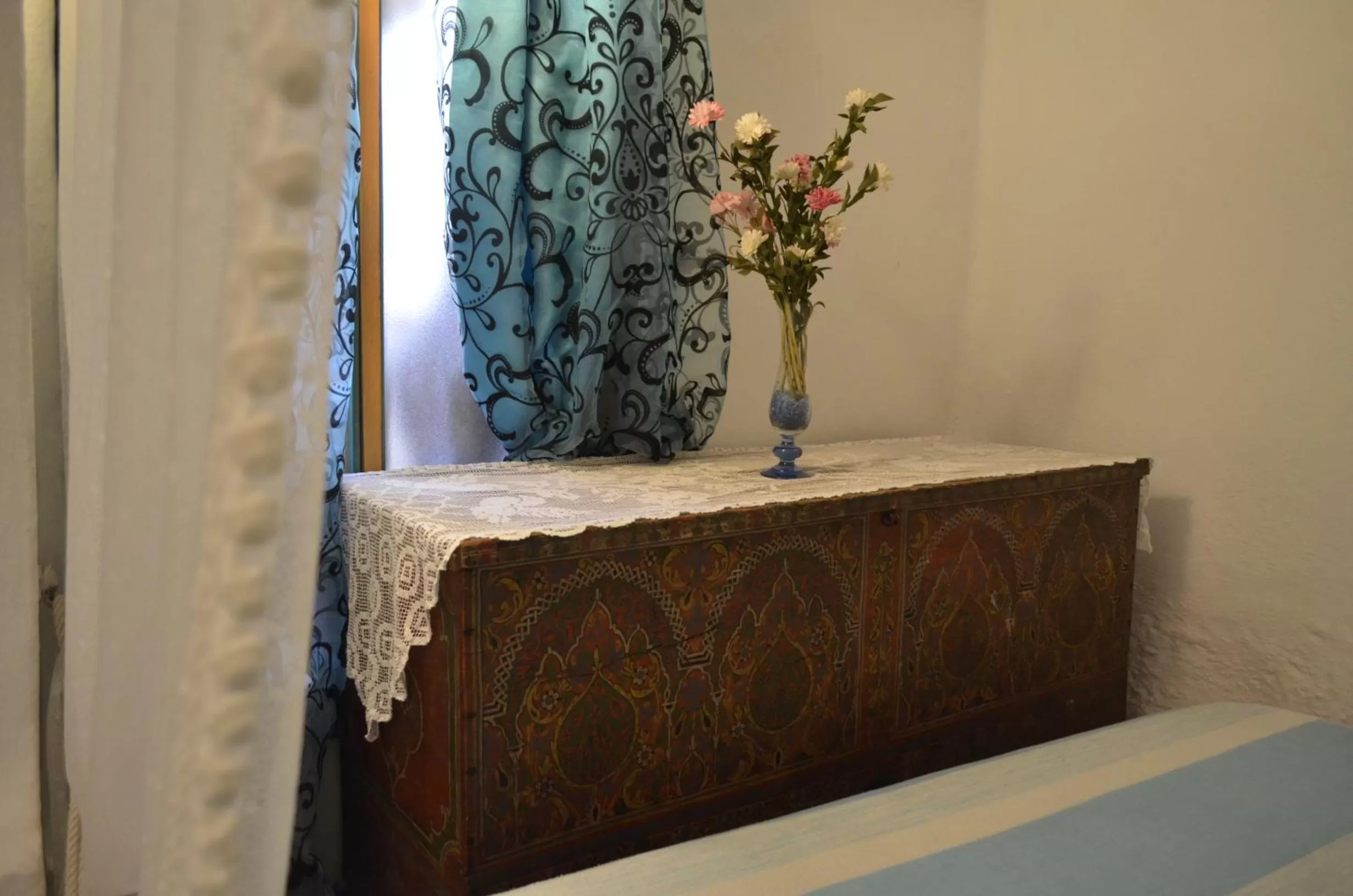 Decorative detail, Bathroom in Dar Meziana