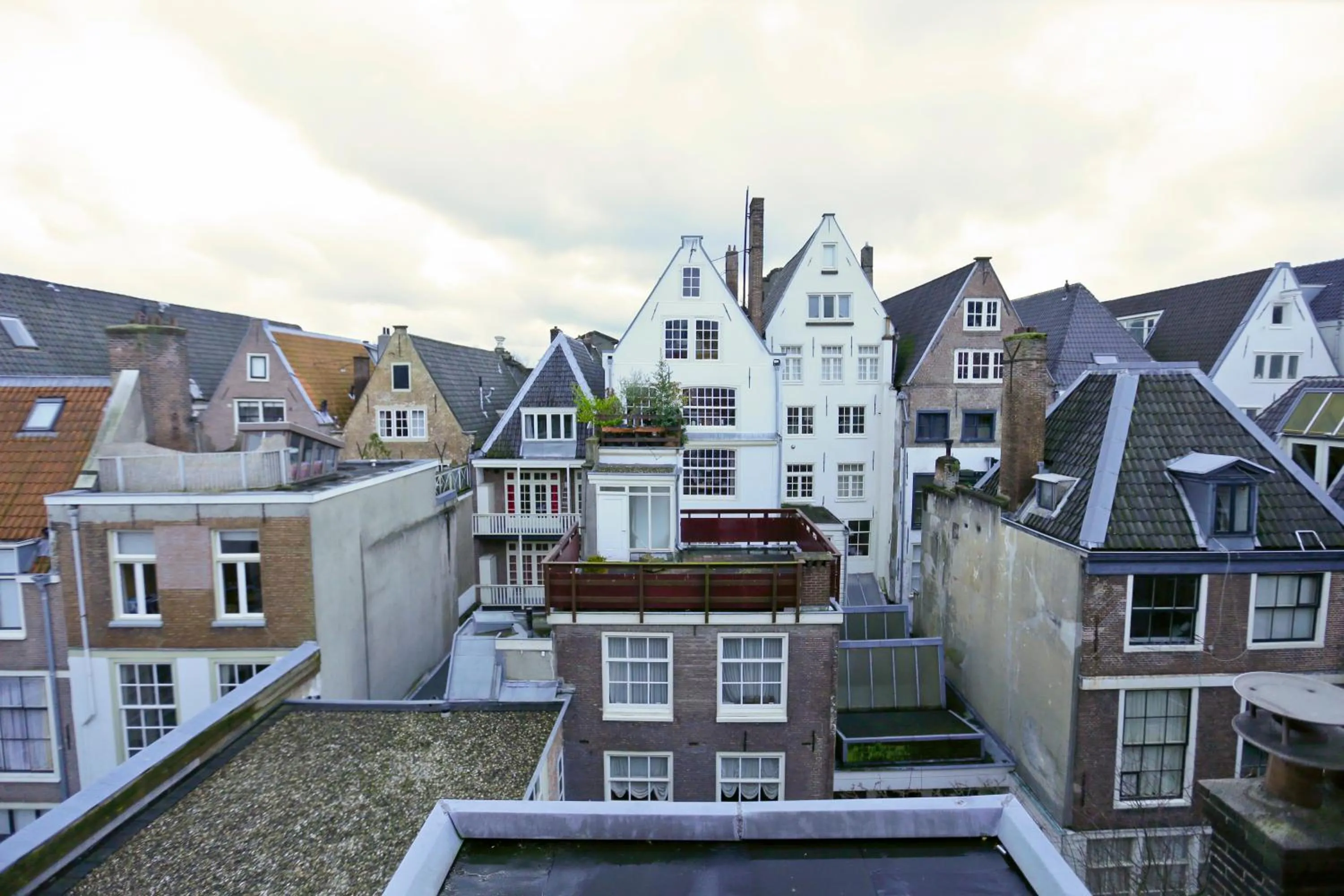 Bird's eye view in City Hotel Amsterdam