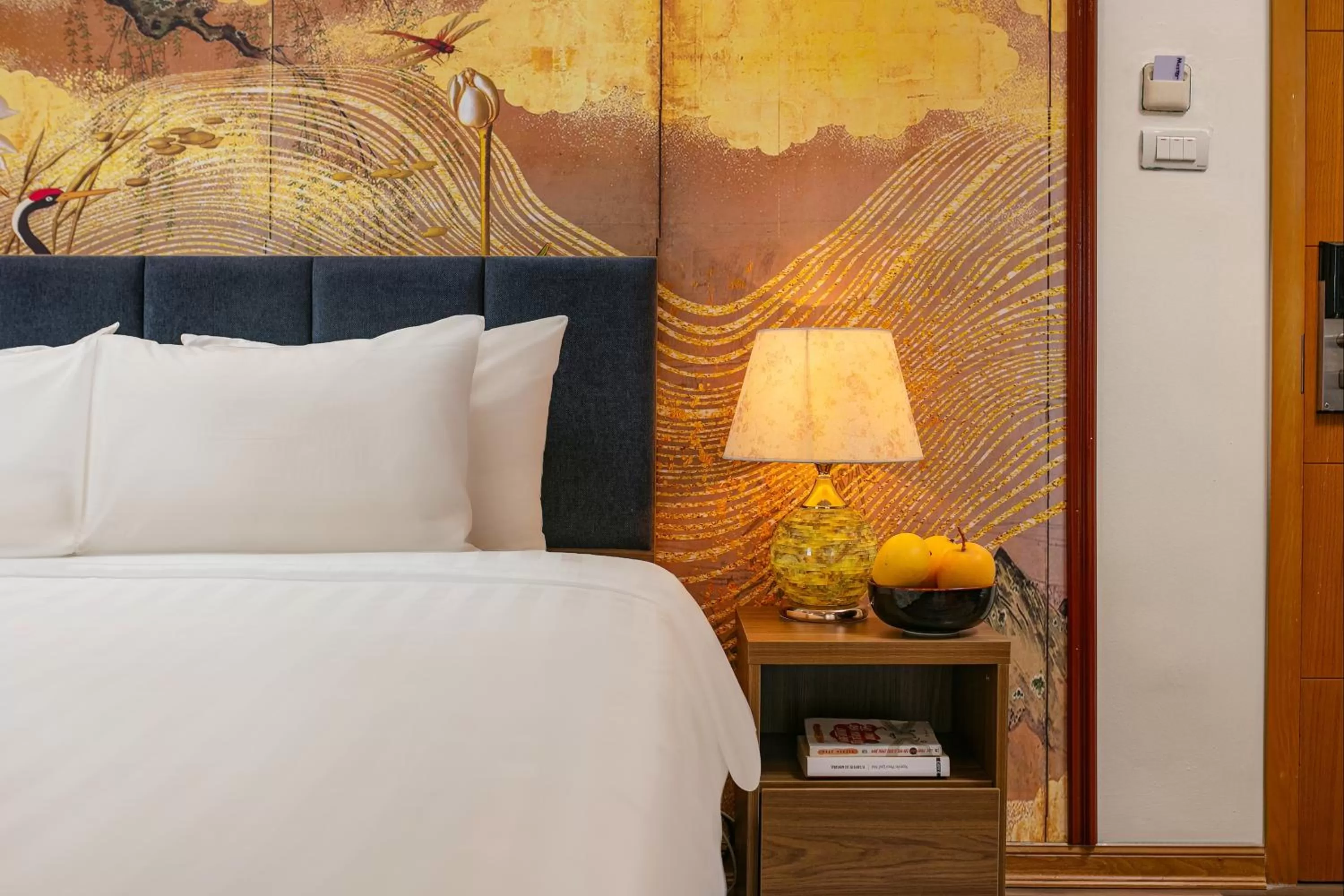 Bed in The Sono Hanoi Hotel