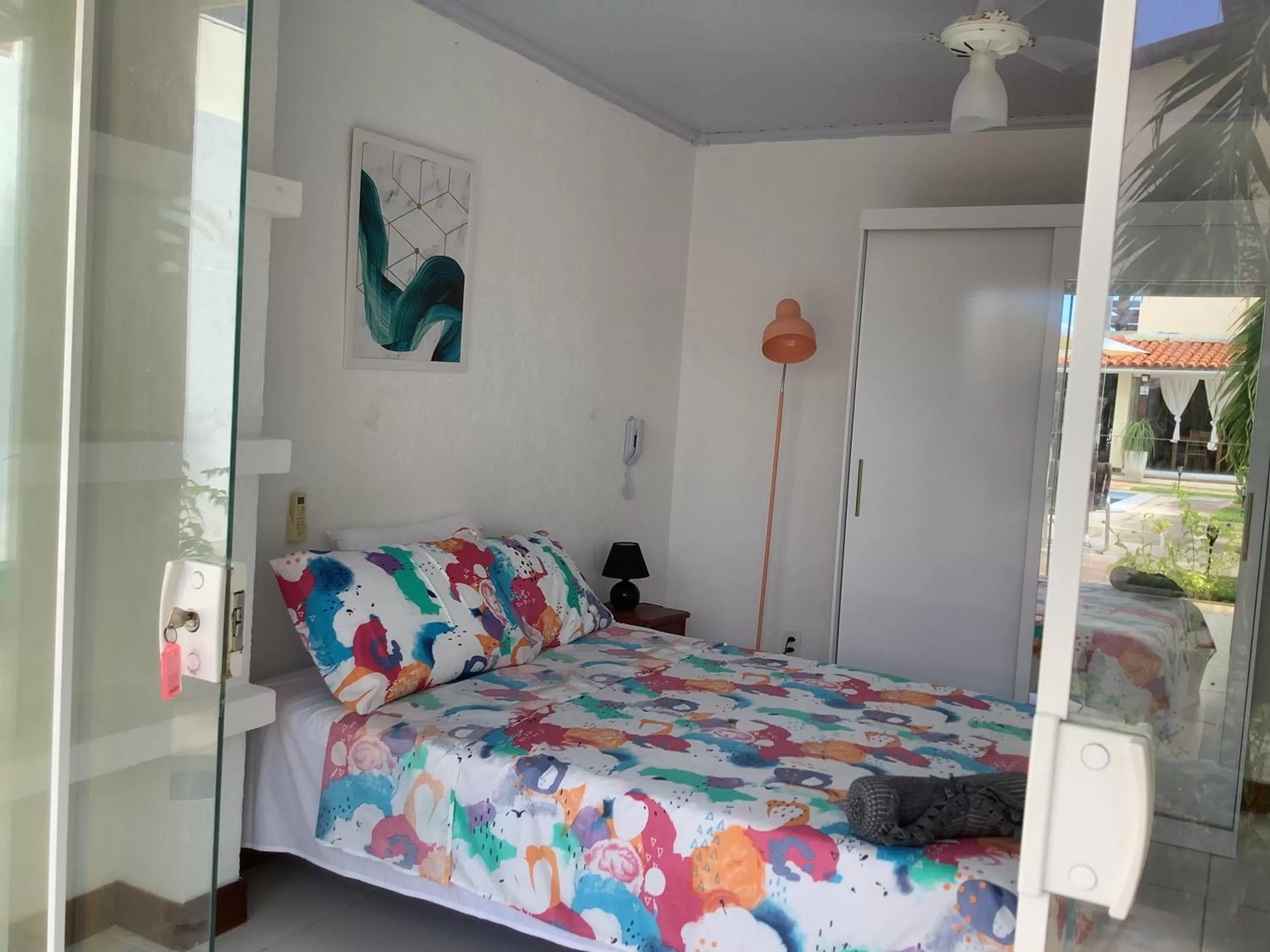 Bed in Pousada Villa Encantada LGBTQIAPlus