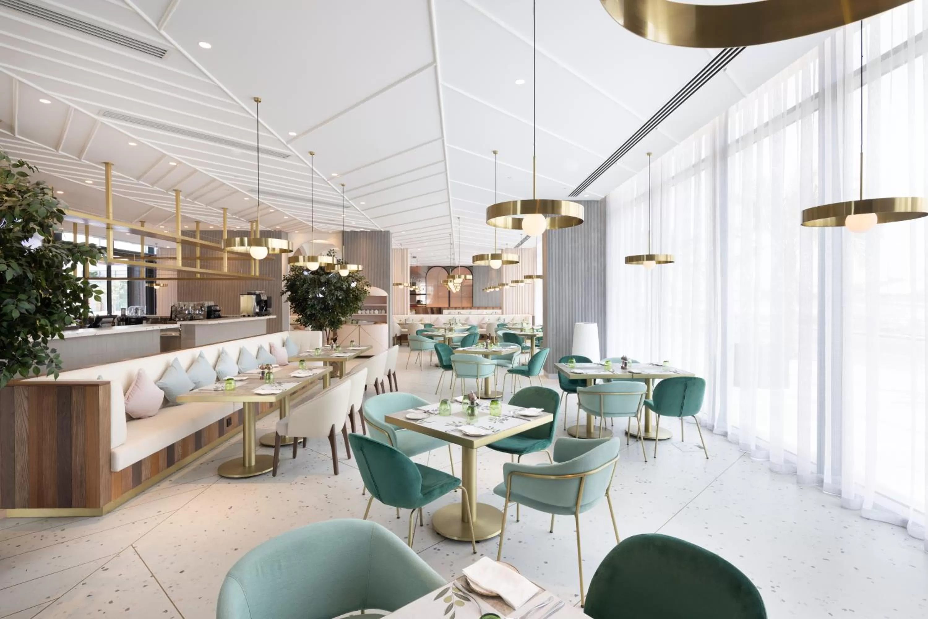 Restaurant/places to eat in Ecos Dubai Hotel at Al Furjan