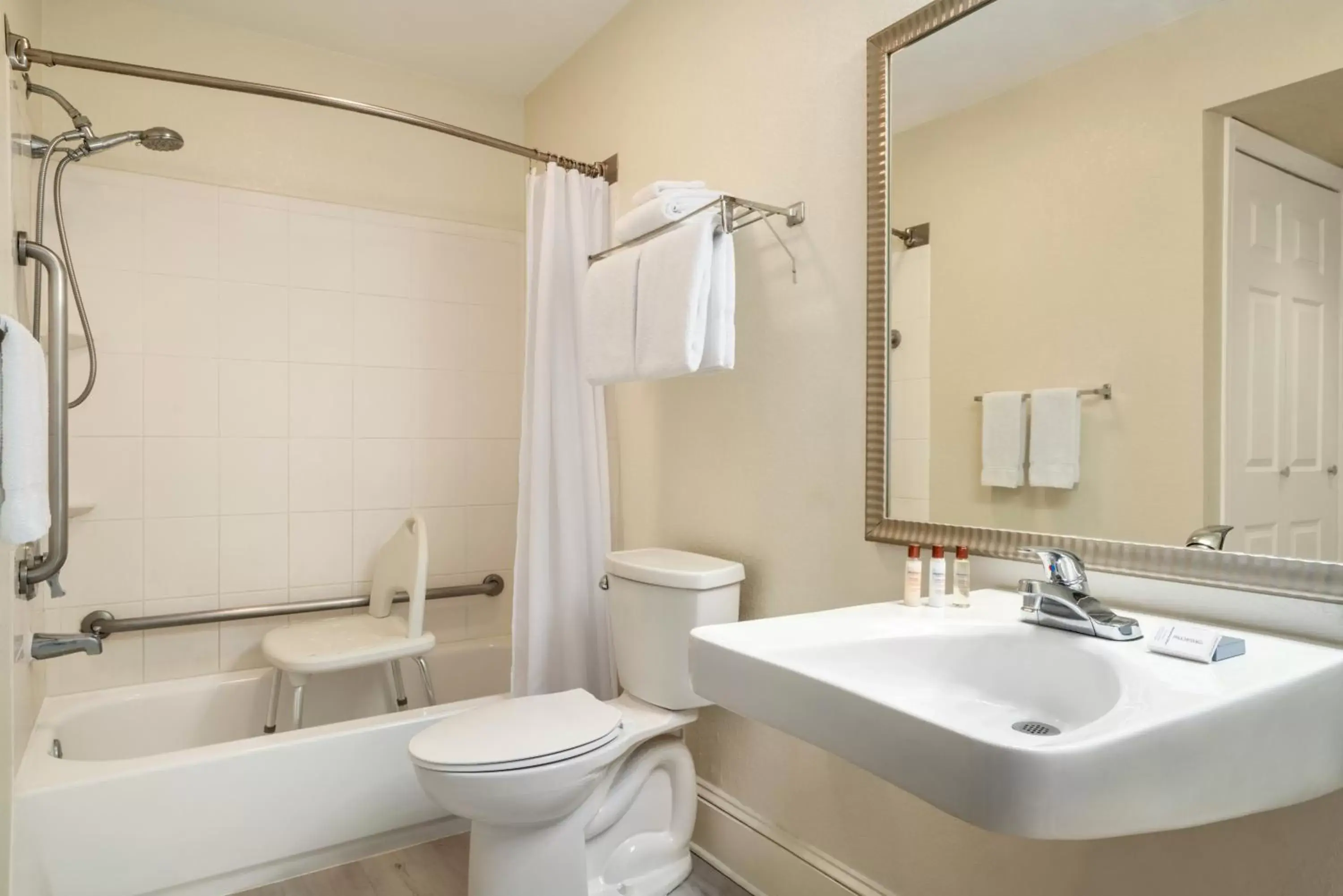 Suite with Two Double Beds and Roll-In Shower - Mobility Access/Non-Smoking in Hawthorn Suites by Wyndham Tinton Falls Suite with Two Double Beds and Roll-In Shower - Mobility Access/Non-Smoking in Hawthorn Suites by Wyndham Tinton Falls