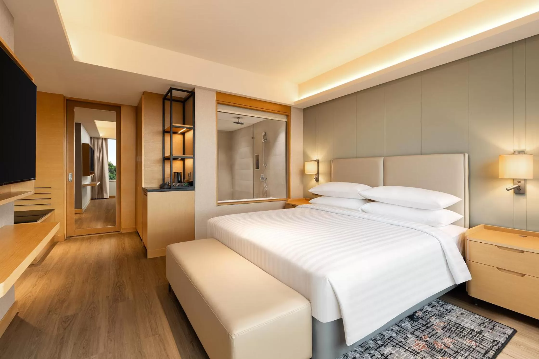 Bedroom, Bed in Courtyard by Marriott Shillong