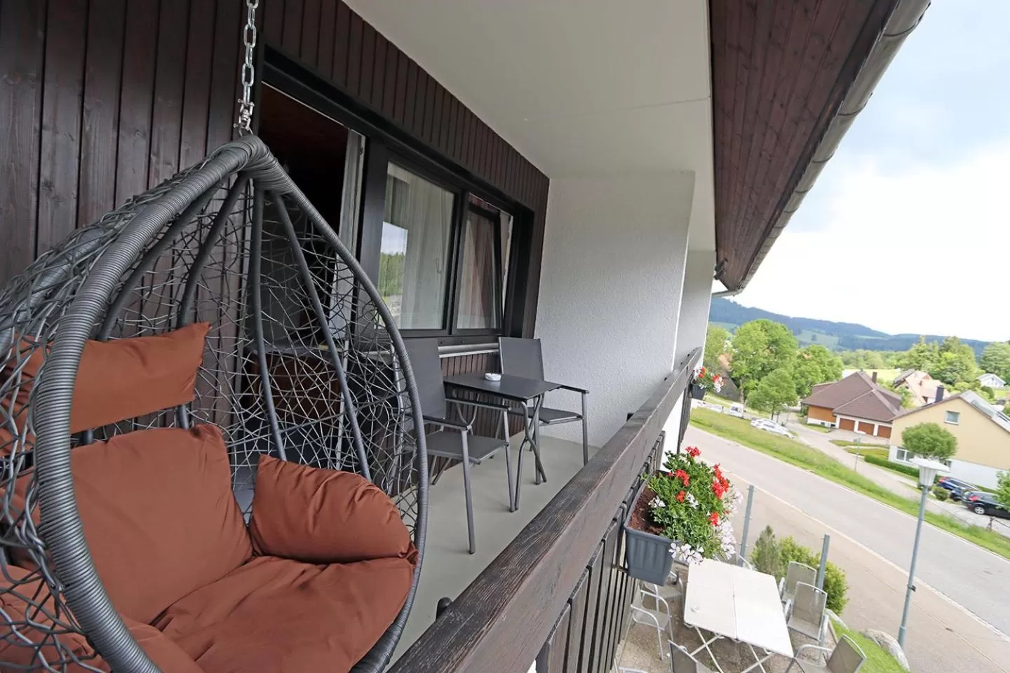 Balcony/Terrace in Hotel Kreuz Höhengasthof