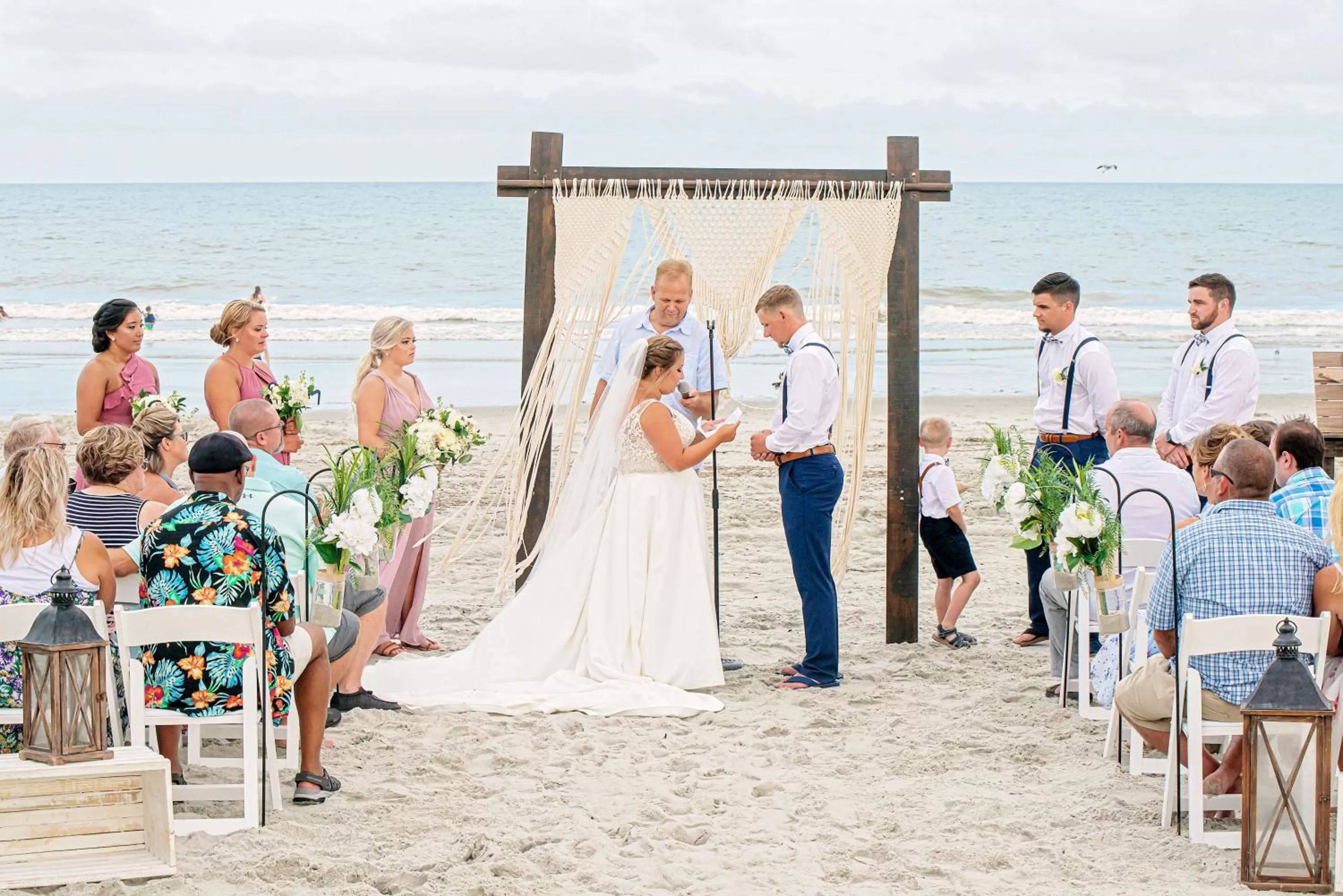 Beach in Holiday Inn Resort Oceanfront at Surfside Beach by IHG