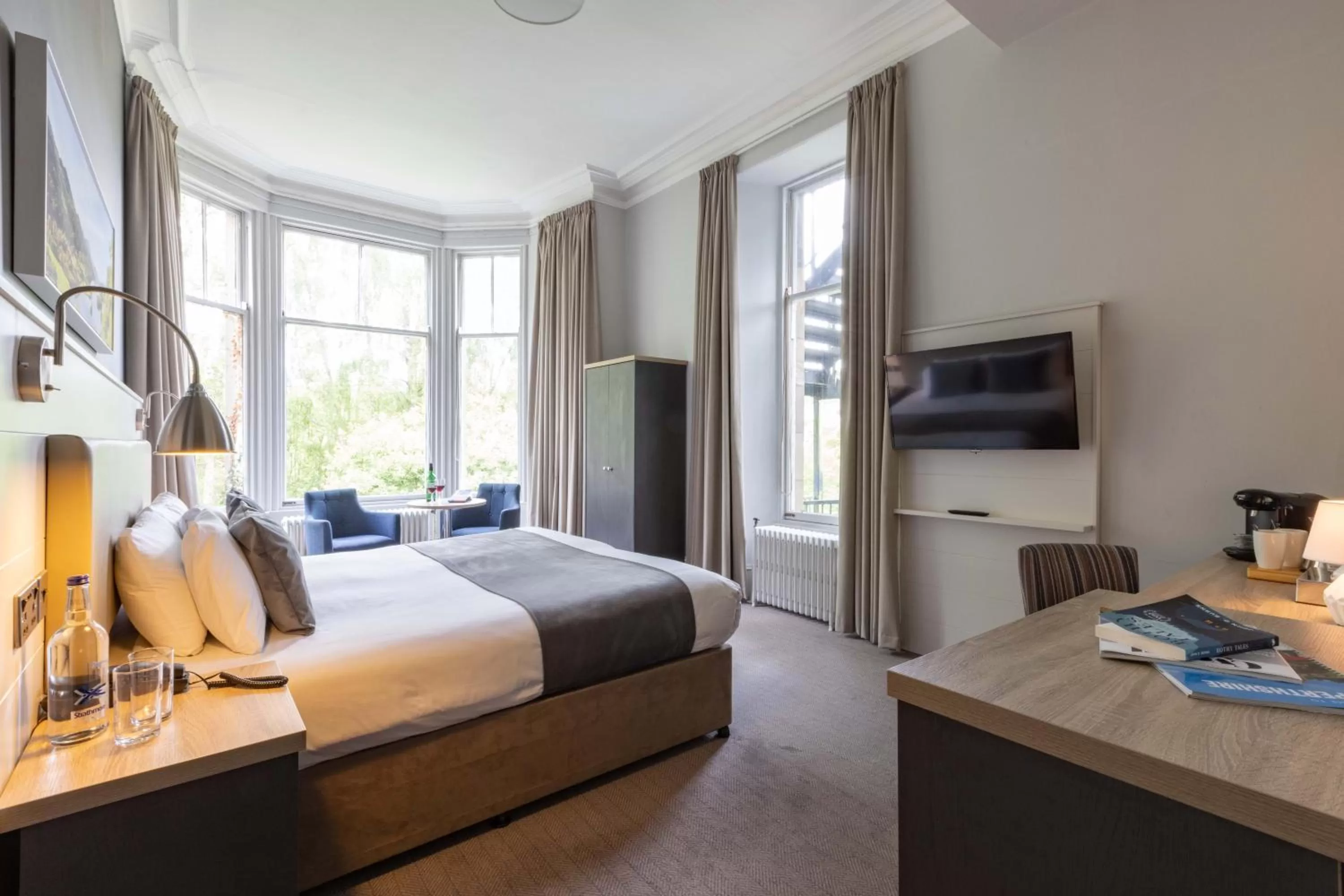 Photo of the whole room, Bed in The Pitlochry Hydro Hotel